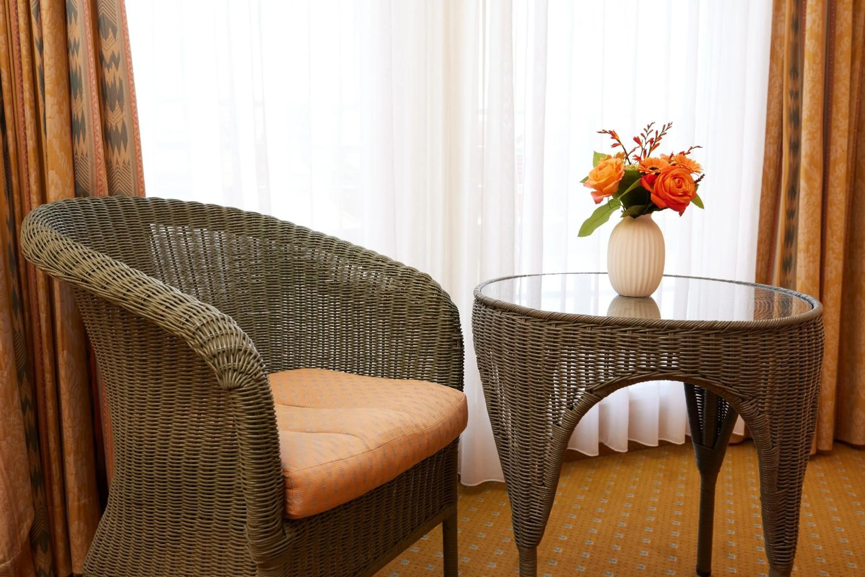 Seating area in Best Western Hotel Geheimer Rat