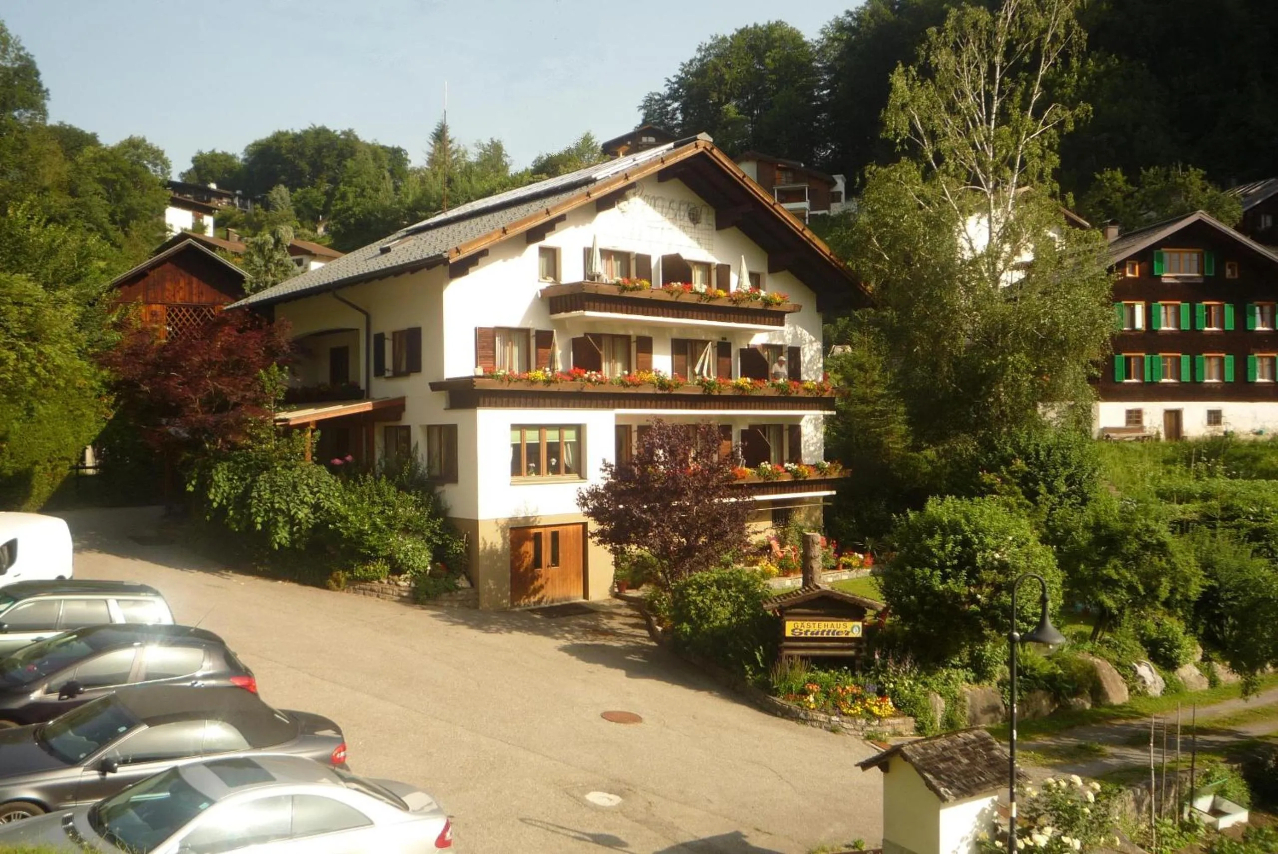 Facade/entrance in Pension Stüttler