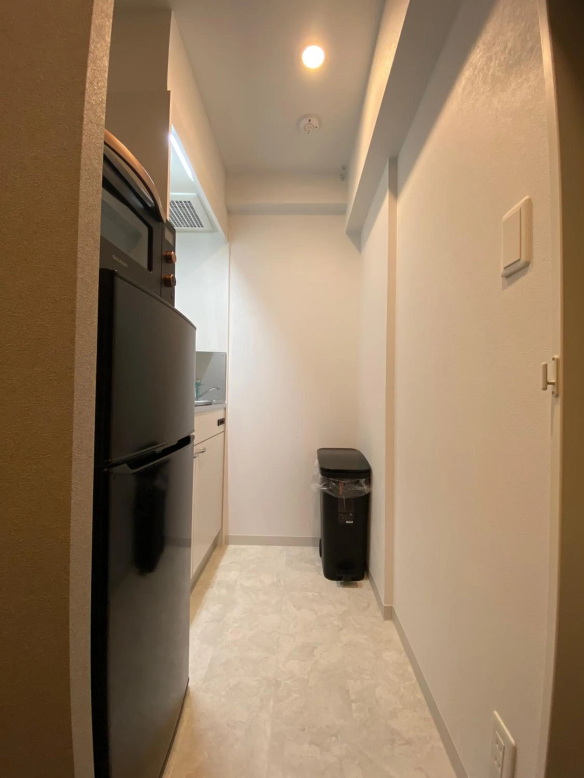 Kitchen or kitchenette in Randor Residential Hotel Fukuoka Classic