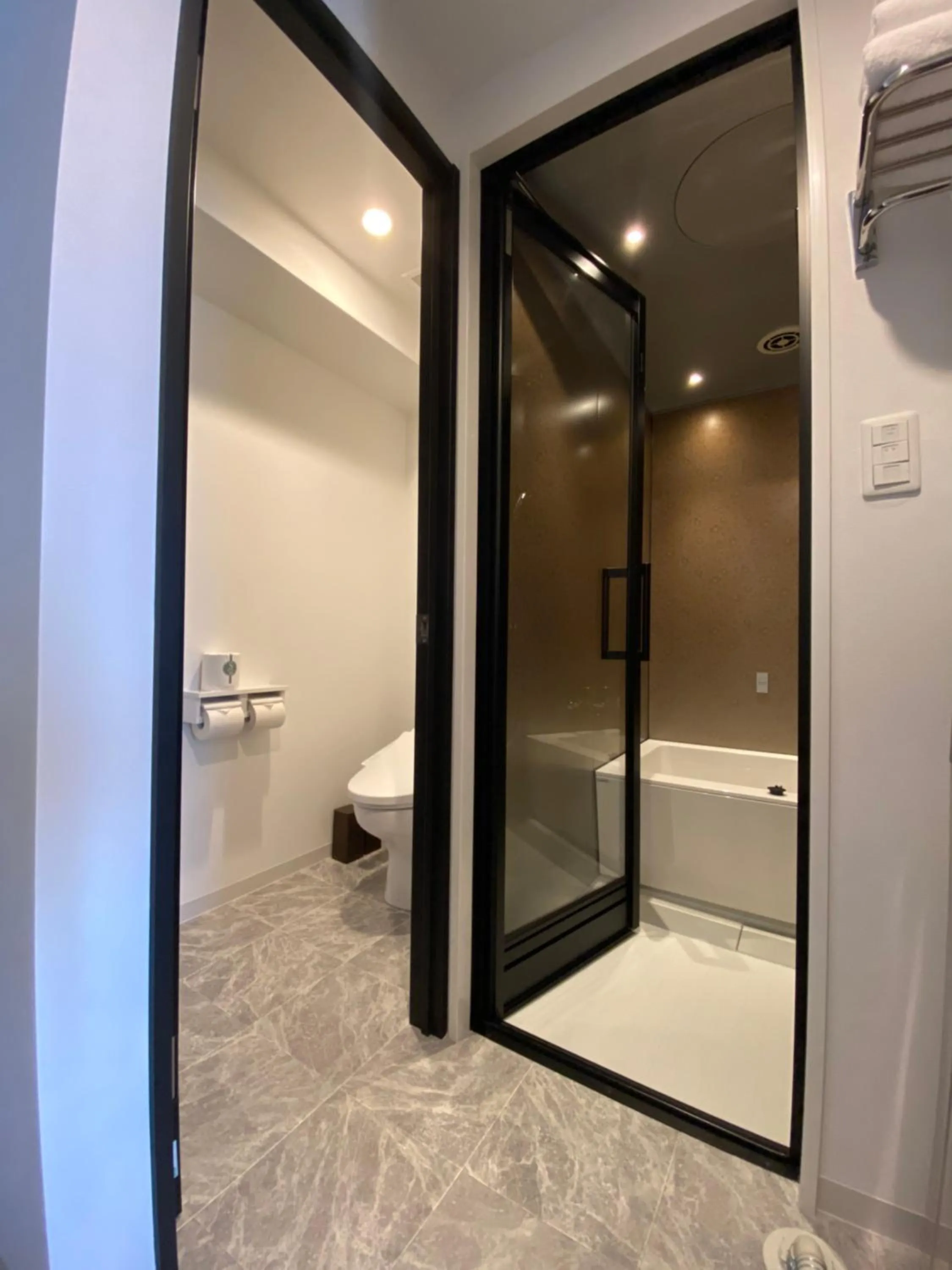 Bathroom in Randor Residential Hotel Fukuoka Classic