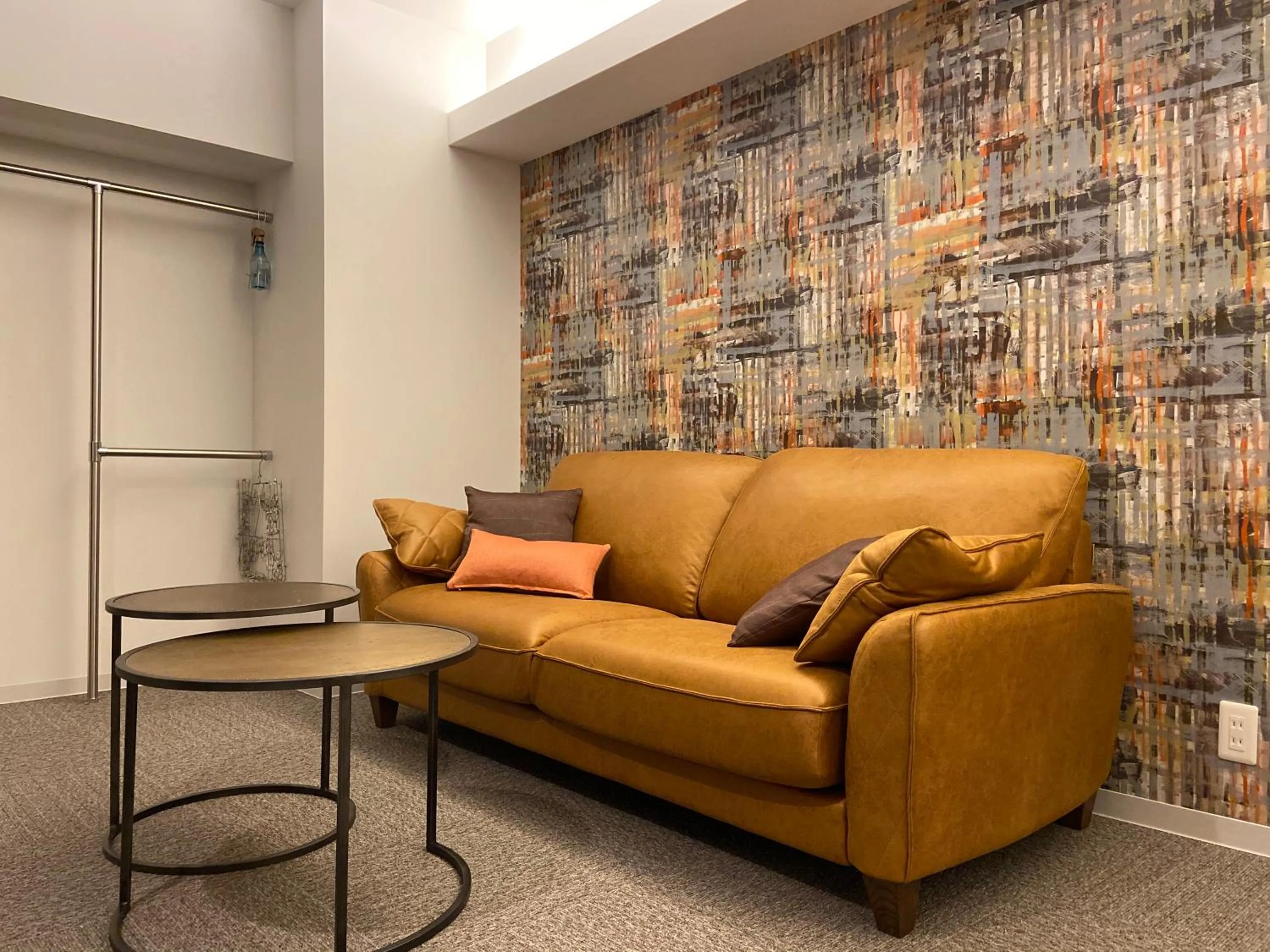 Living room in Randor Residential Hotel Fukuoka Classic