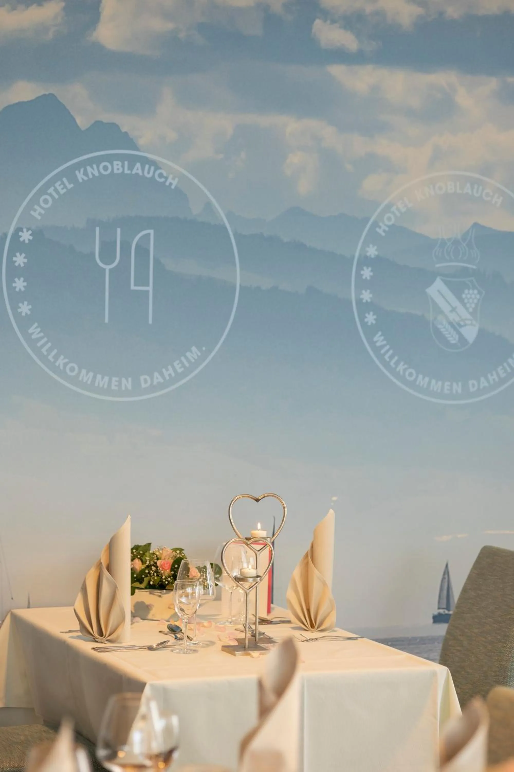 Restaurant/places to eat in Hotel Knoblauch