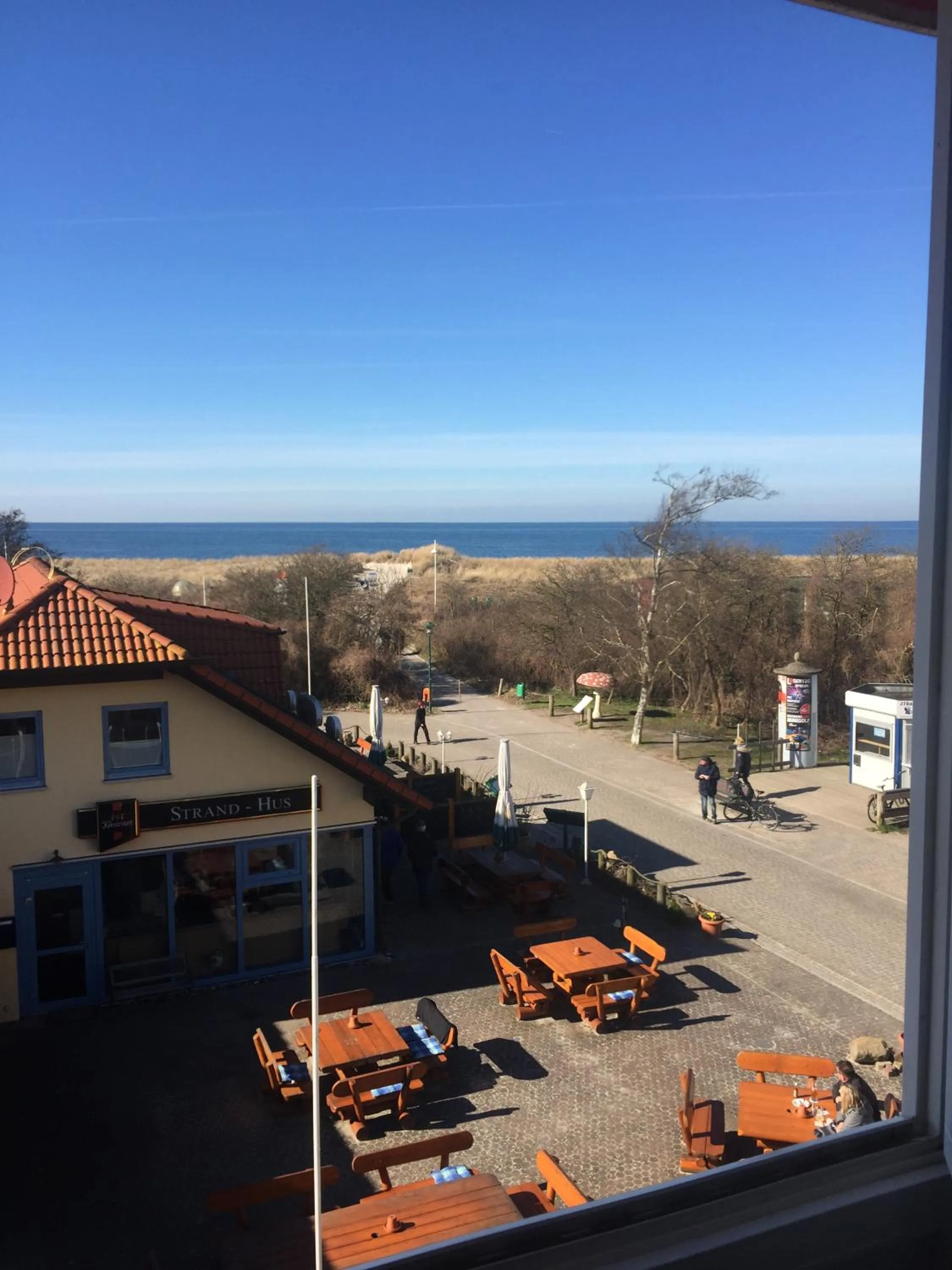 Sea view in Strandhotel Deichgraf Graal-Müritz