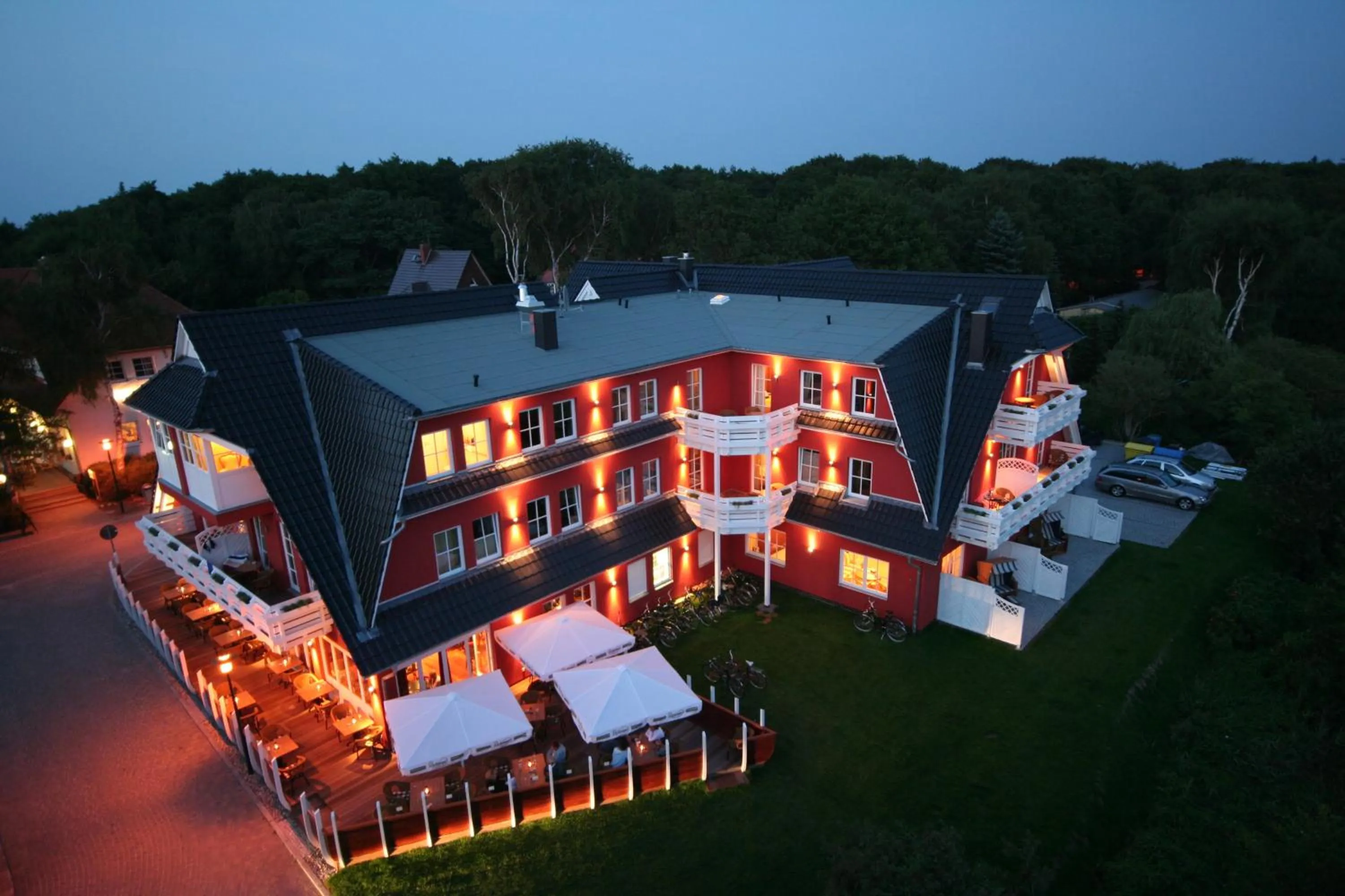 Bird's eye view in Strandhotel Deichgraf Graal-Müritz