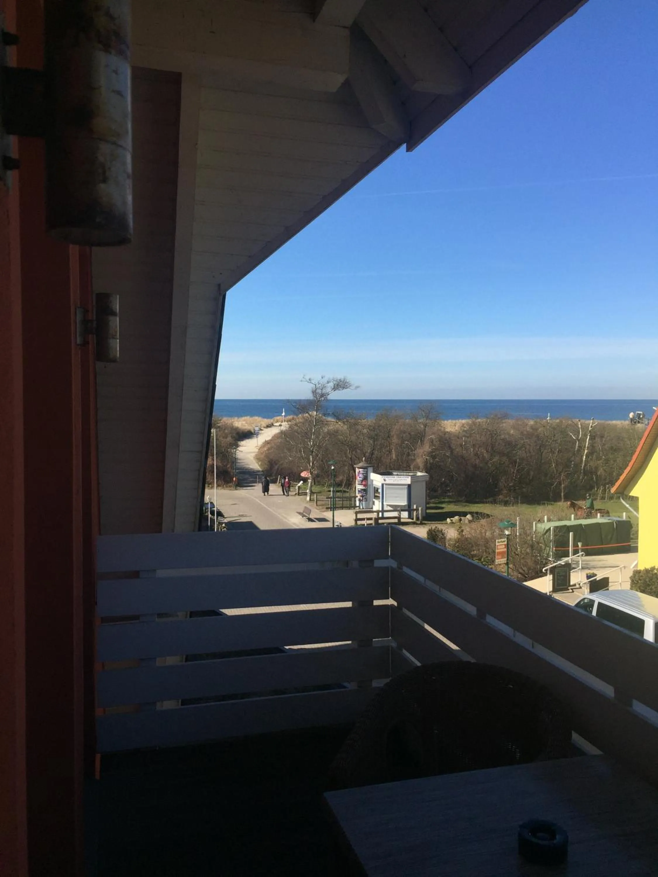 Sea view in Strandhotel Deichgraf Graal-Müritz