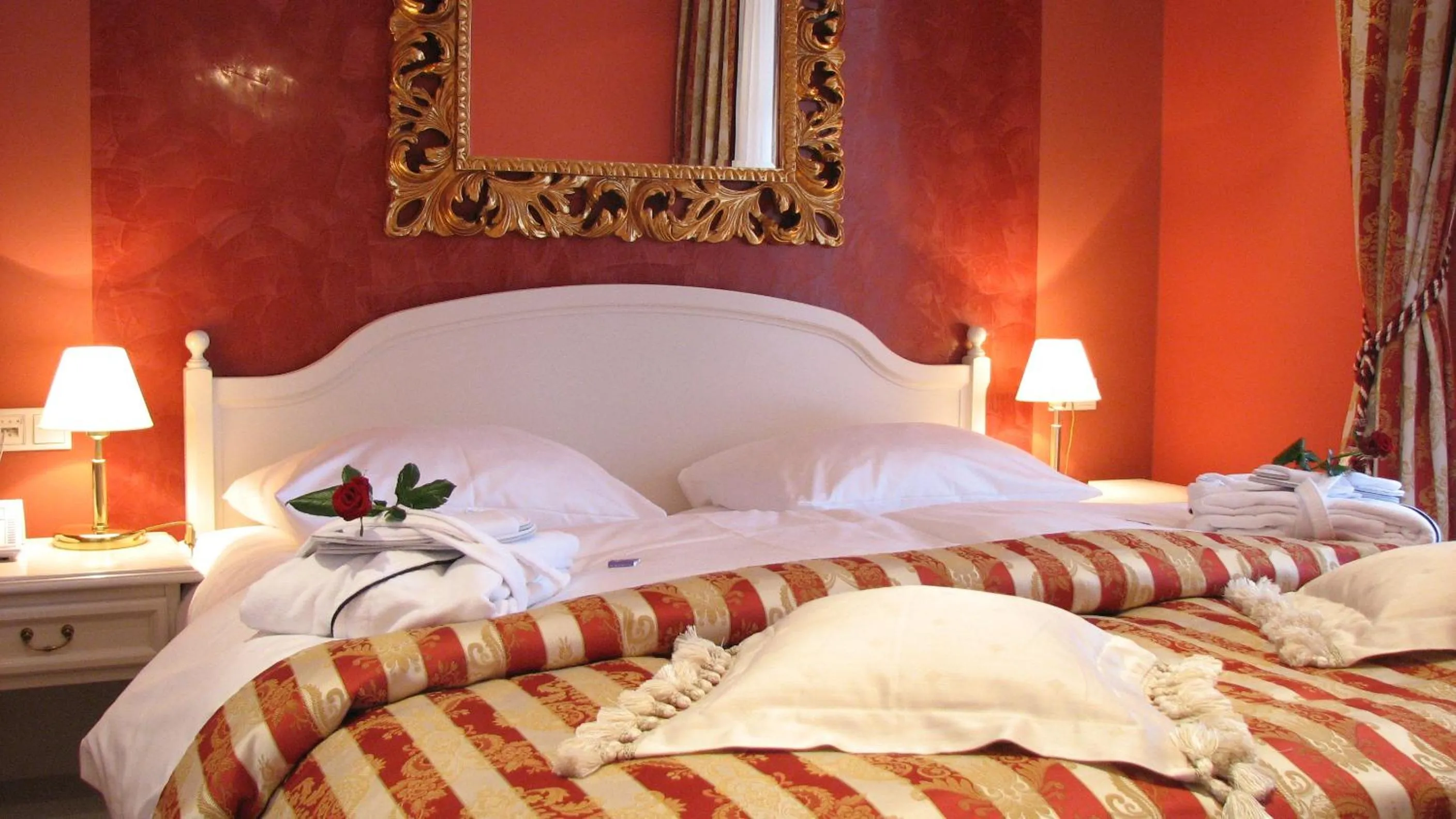 Bed in Strandhotel Deichgraf Graal-Müritz