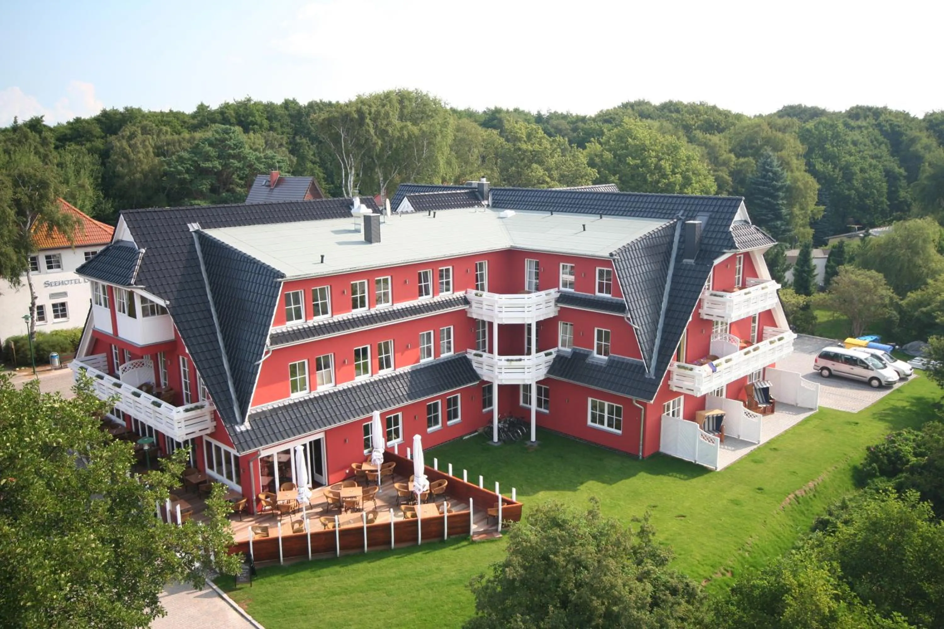 Bird's eye view in Strandhotel Deichgraf Graal-Müritz