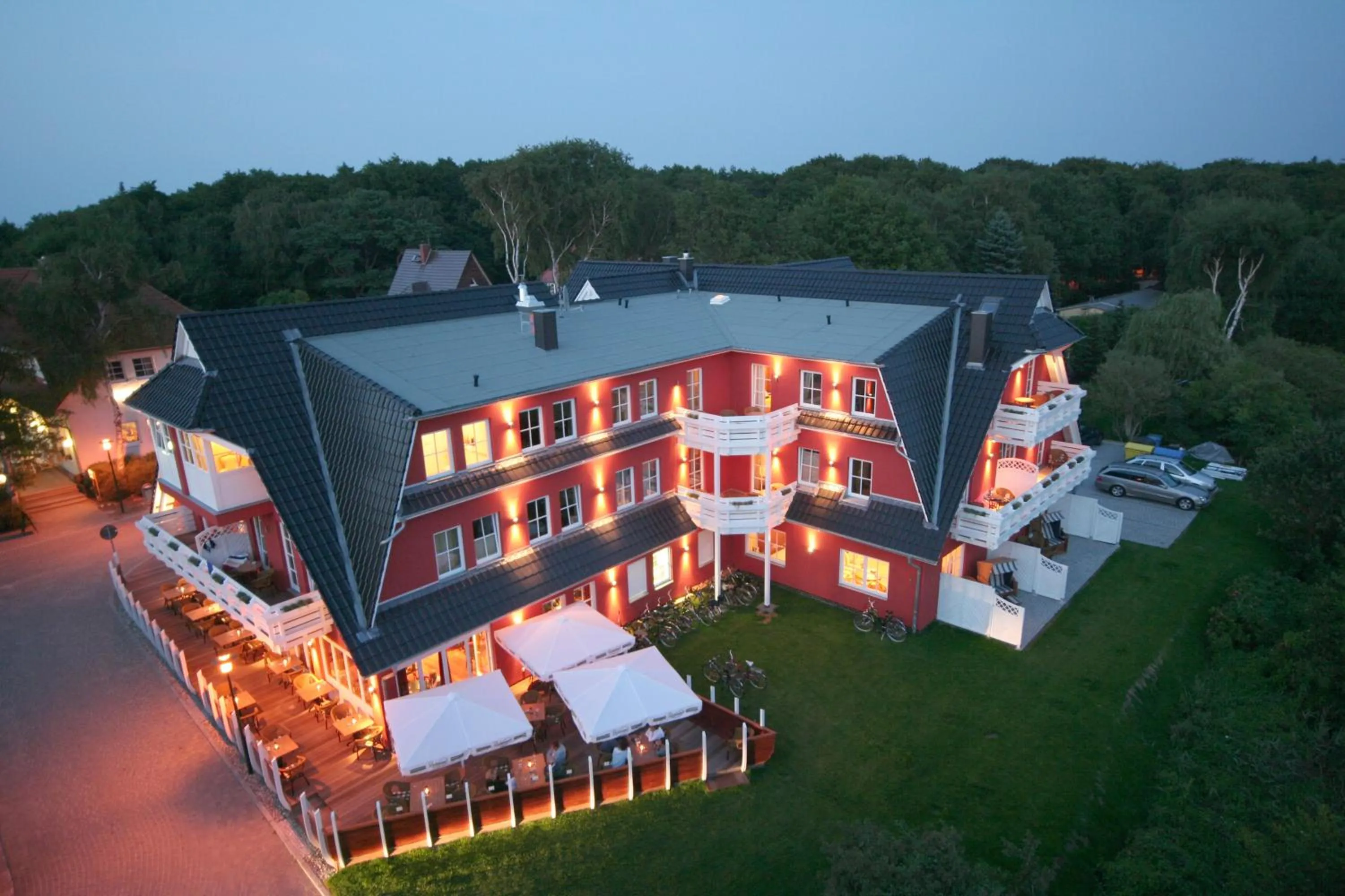 Bird's eye view in Strandhotel Deichgraf Graal-Müritz