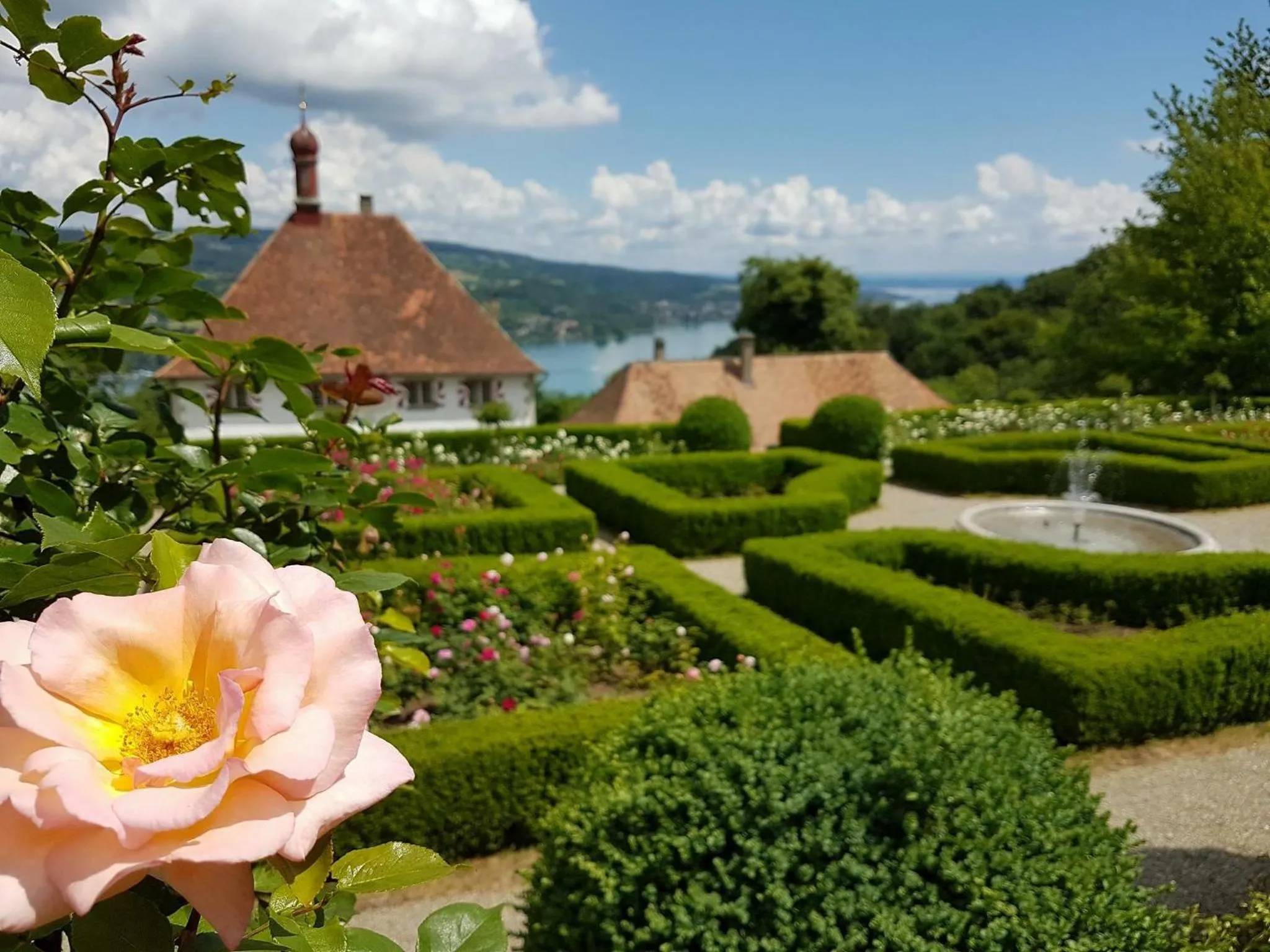 Natural landscape in Schloss Freudenfels