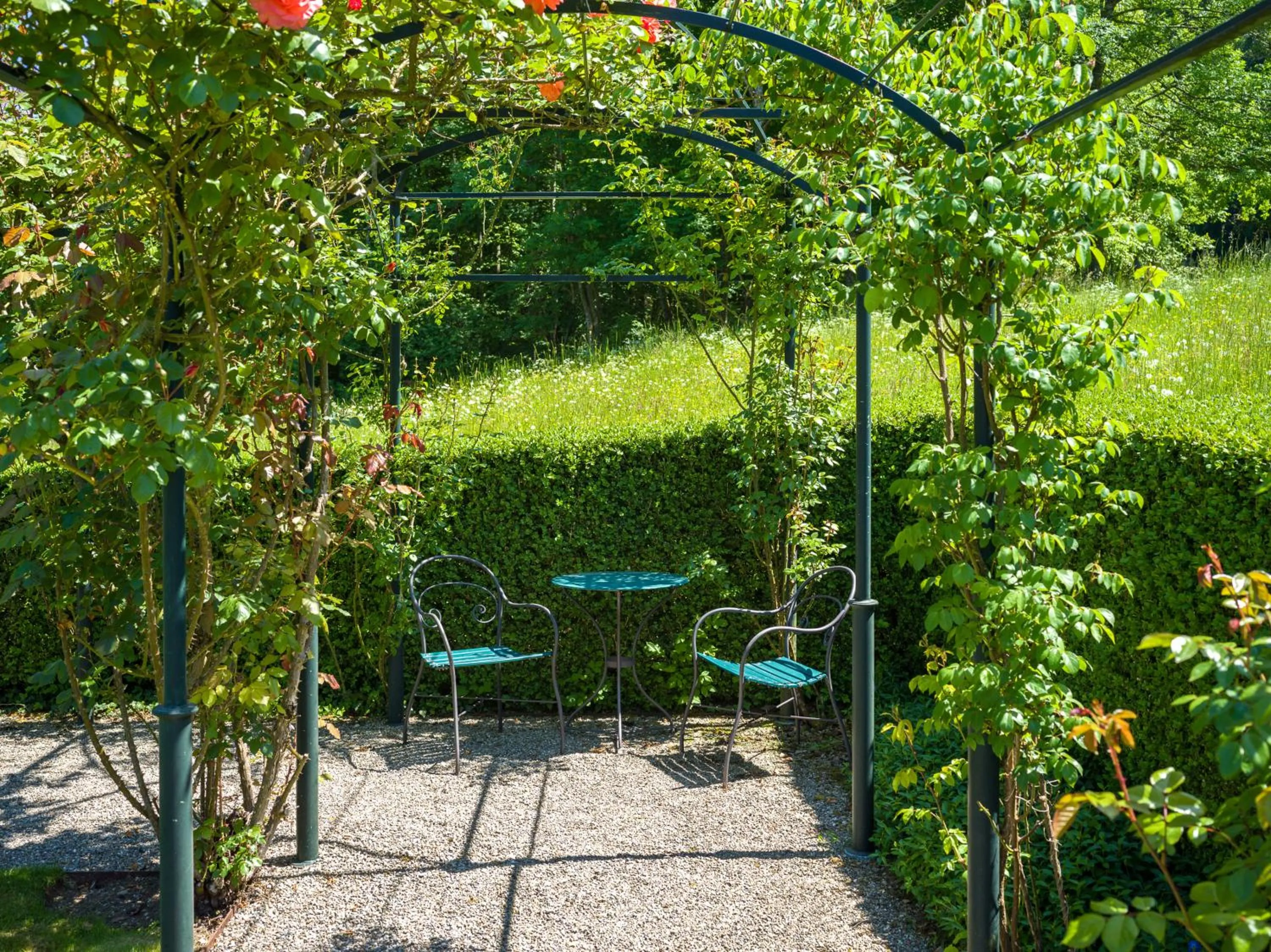 Garden in Schloss Freudenfels