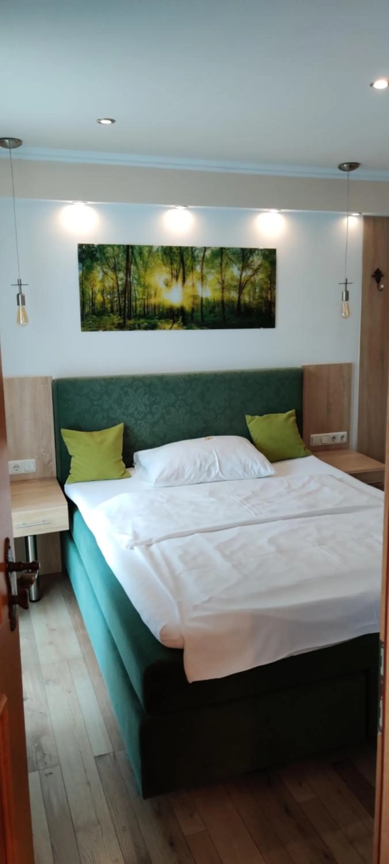 Bed in Pension Wachau