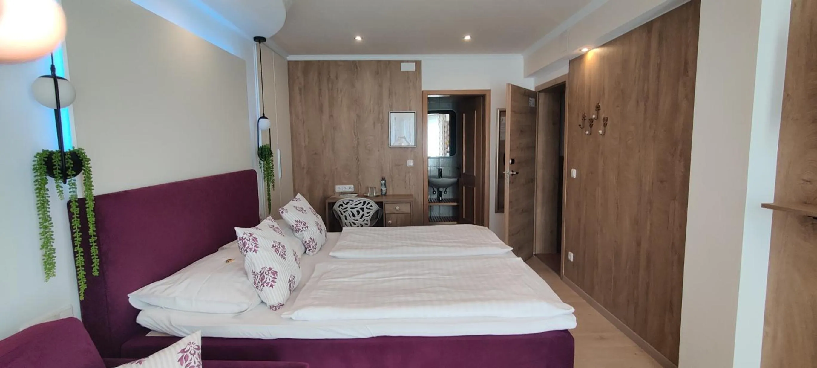 Bed in Pension Wachau