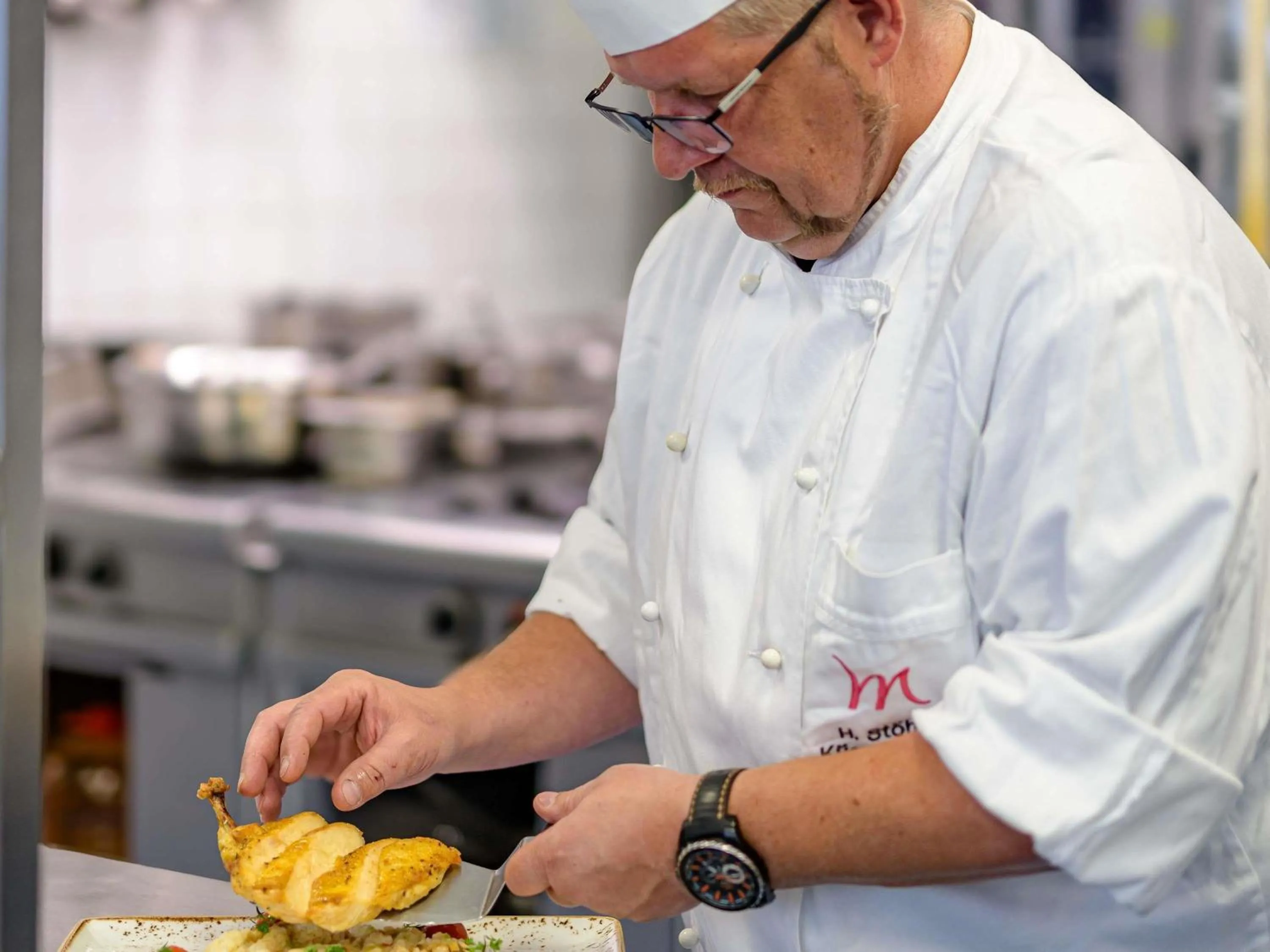 Restaurant/places to eat in Mercure Hotel Stuttgart Airport Messe