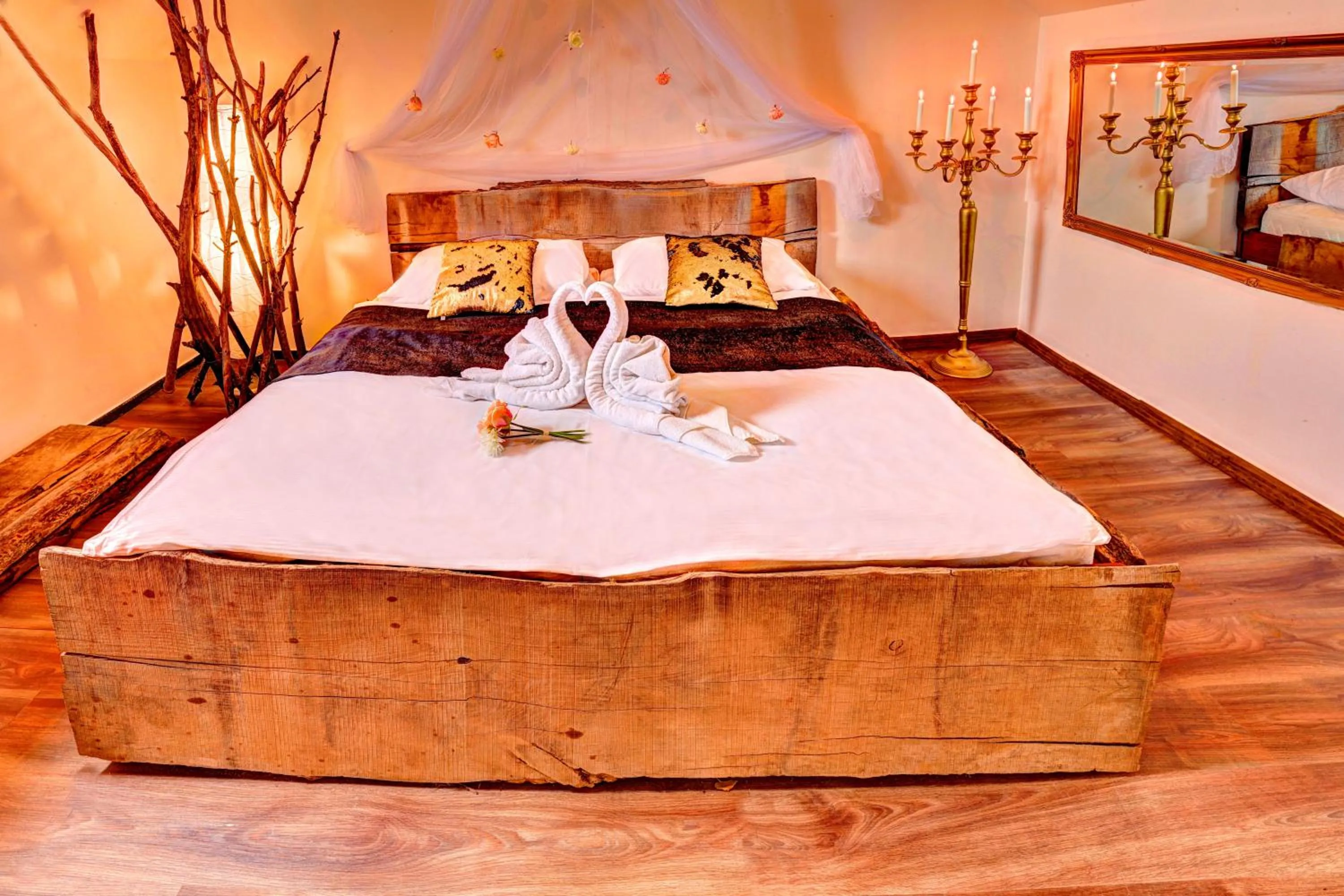 Bed in Štiřínská stodola u Prahy