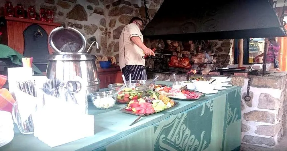 Food and drinks in Štiřínská stodola u Prahy