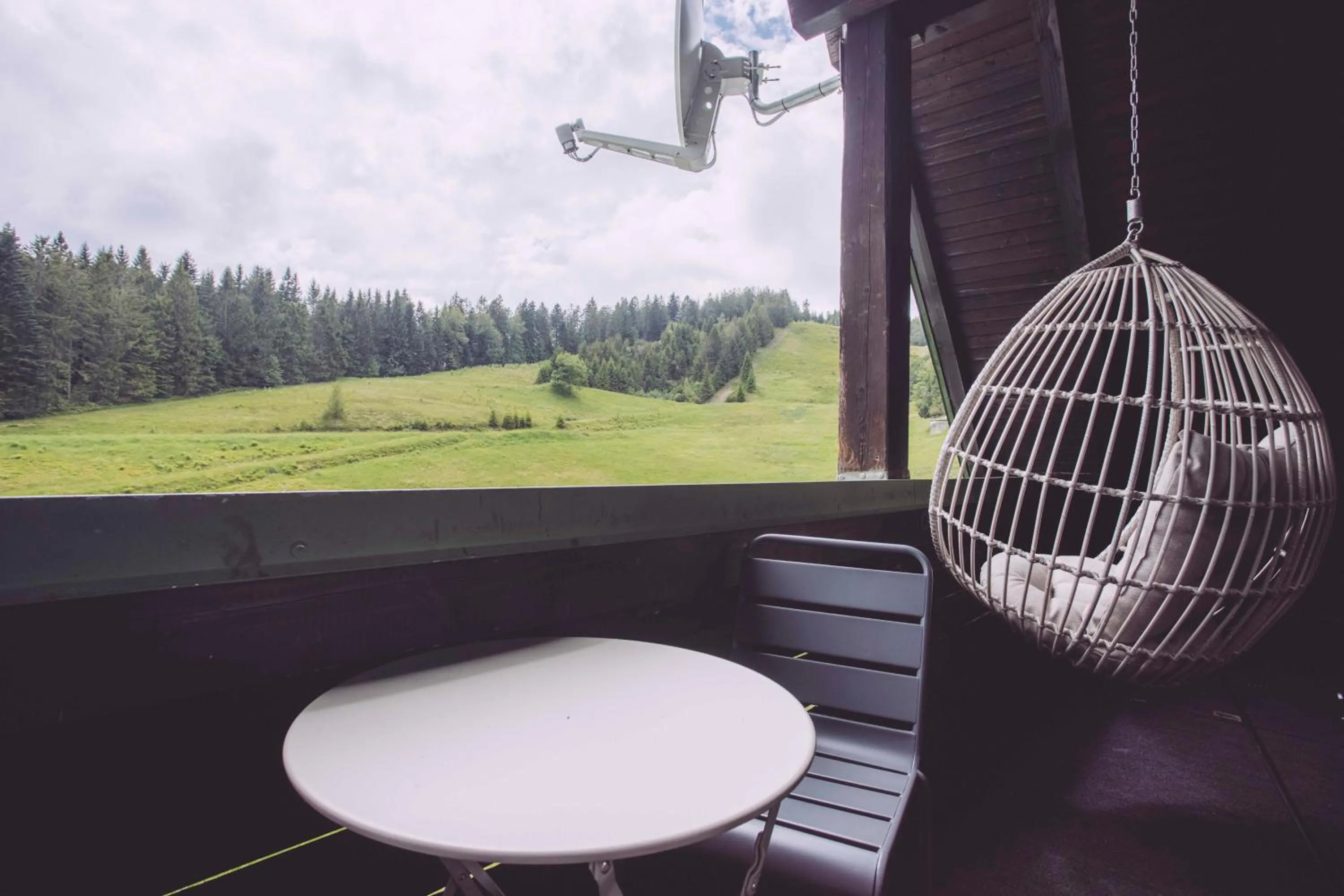 Natural landscape in EDELFUCHS-LODGE