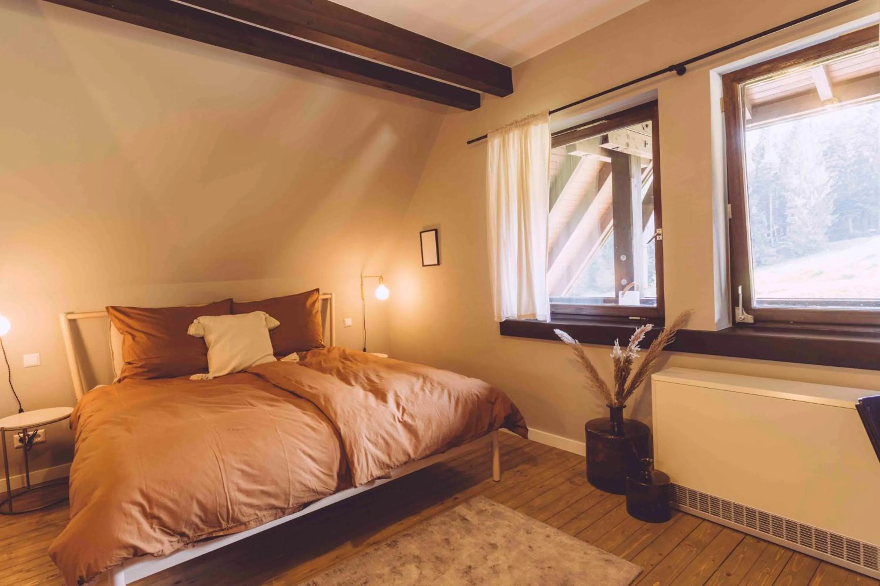 Bed in EDELFUCHS-LODGE