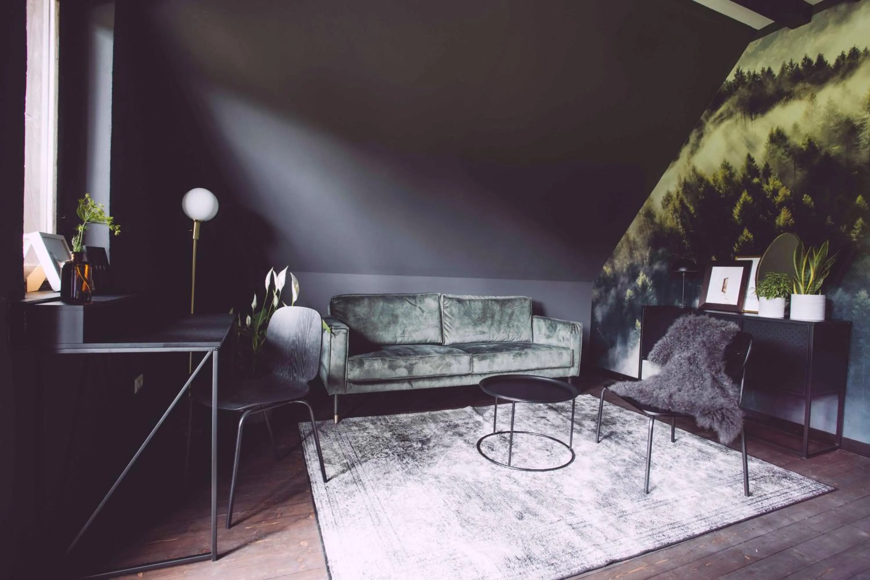 Living room in EDELFUCHS-LODGE