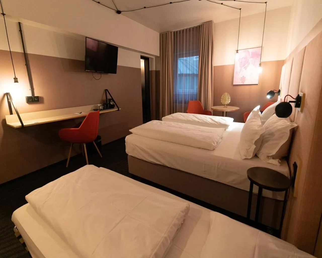 Bed in Hotel Neuer Fritz