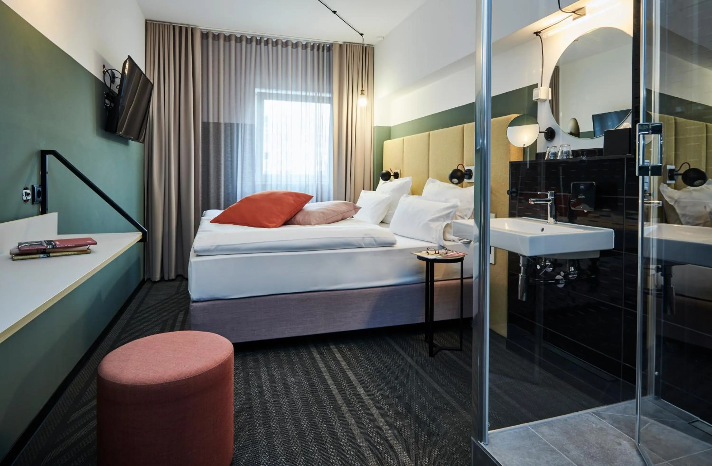 Bed in Hotel Neuer Fritz