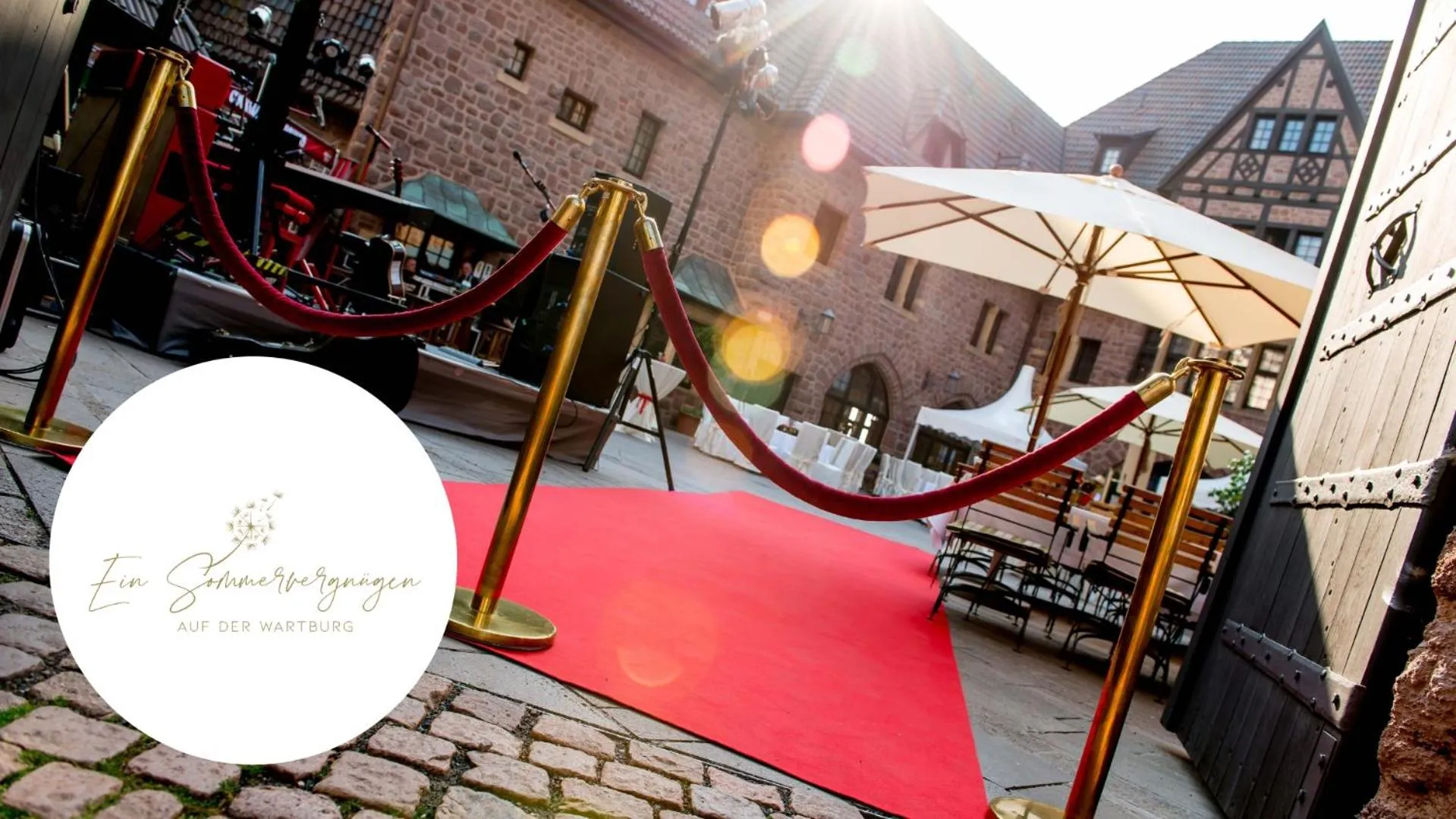 Sunset in Romantik Hotel auf der Wartburg