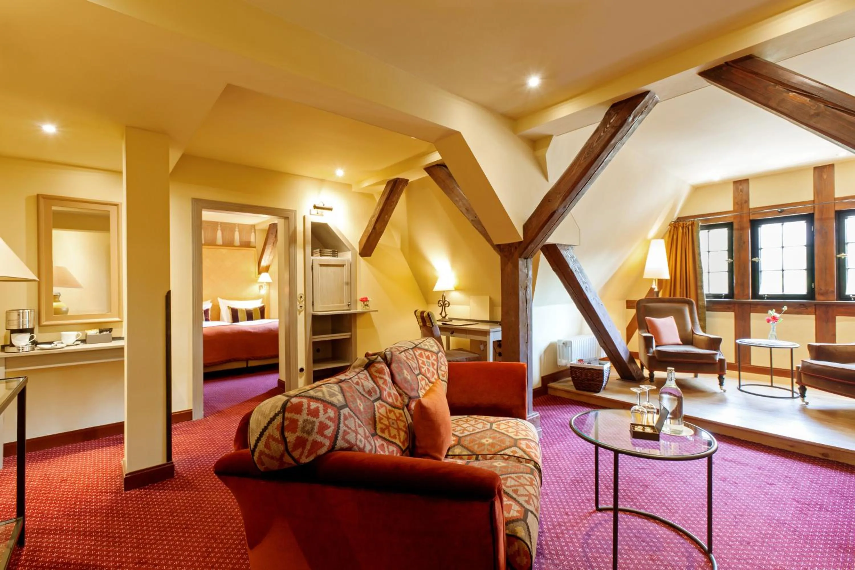 Photo of the whole room, Seating Area in Romantik Hotel auf der Wartburg