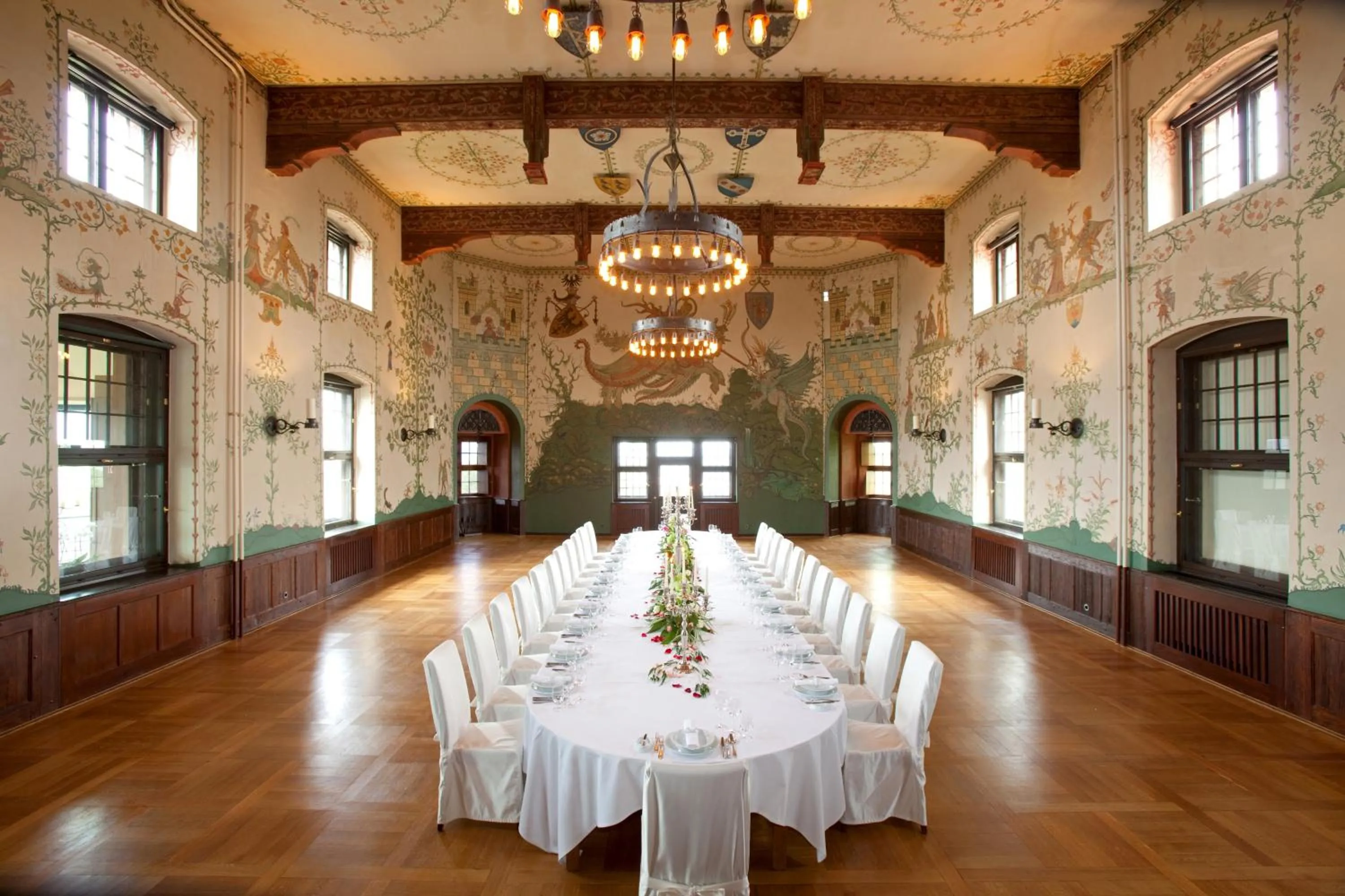 Meeting/conference room, Banquet Facilities in Romantik Hotel auf der Wartburg