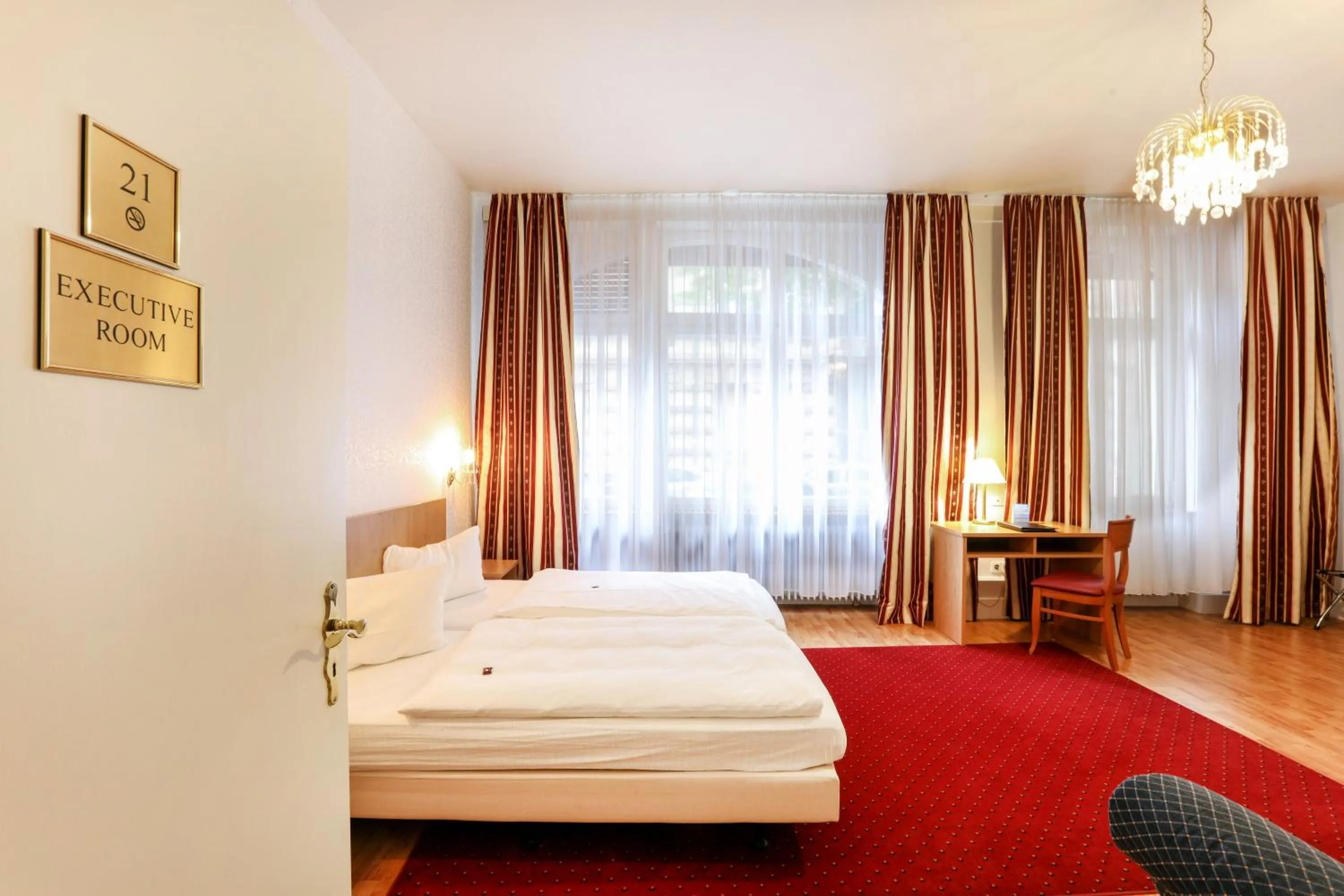 Bed in Hotel Markgräfler Hof