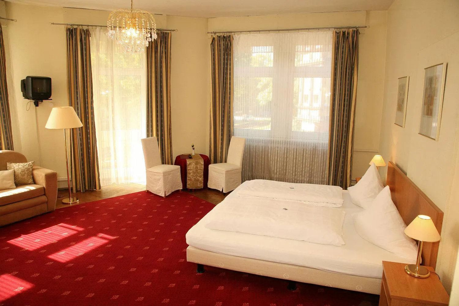 Photo of the whole room, Bed in Hotel Markgräfler Hof