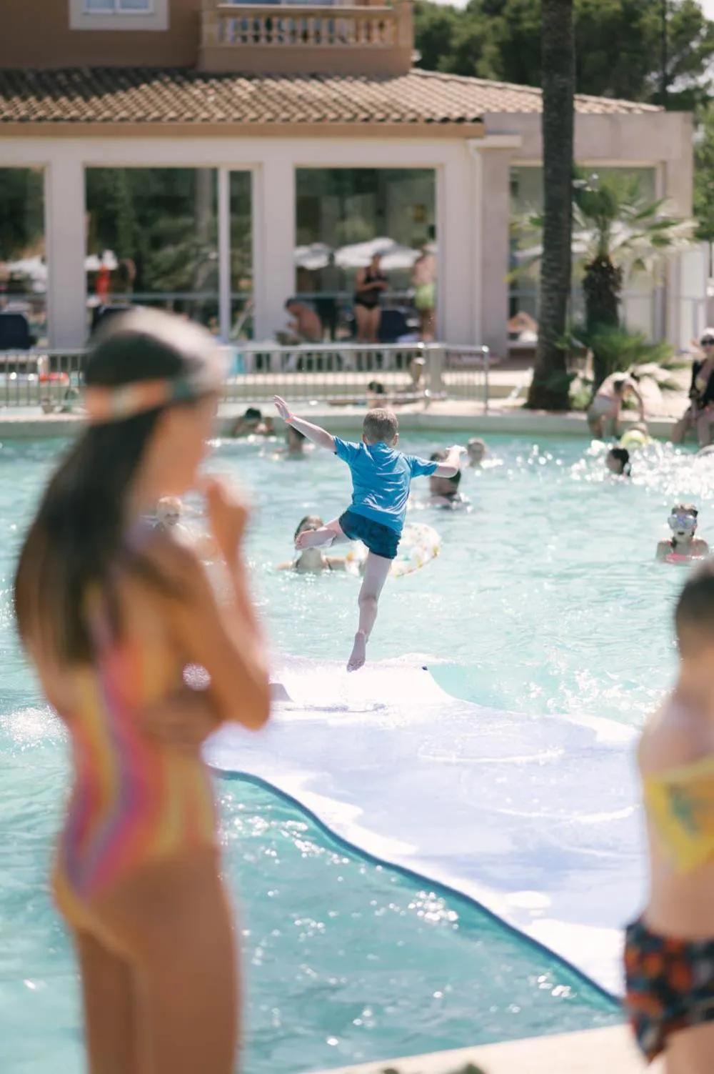 Swimming pool in Aparthotel Ciudad Laurel