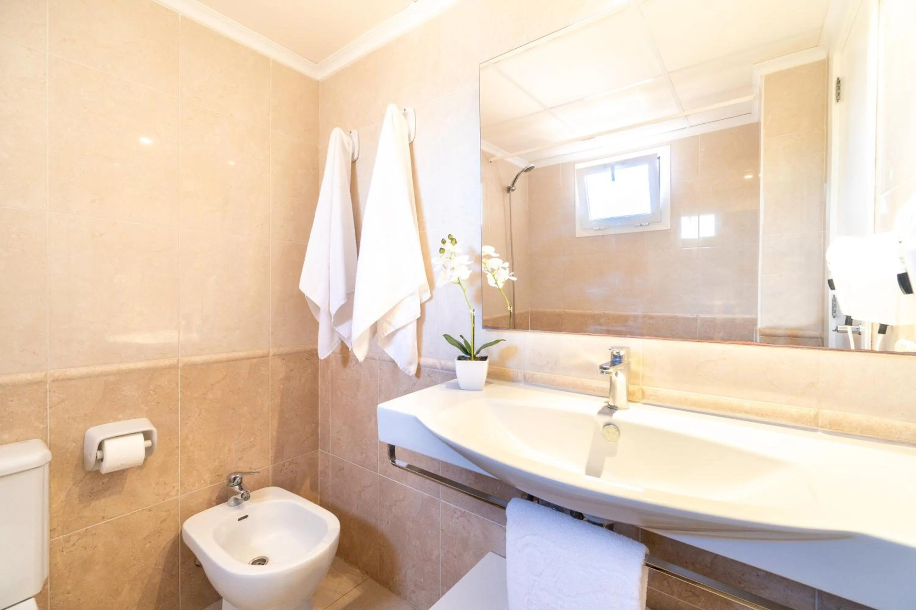 Bathroom in Aparthotel Ciudad Laurel