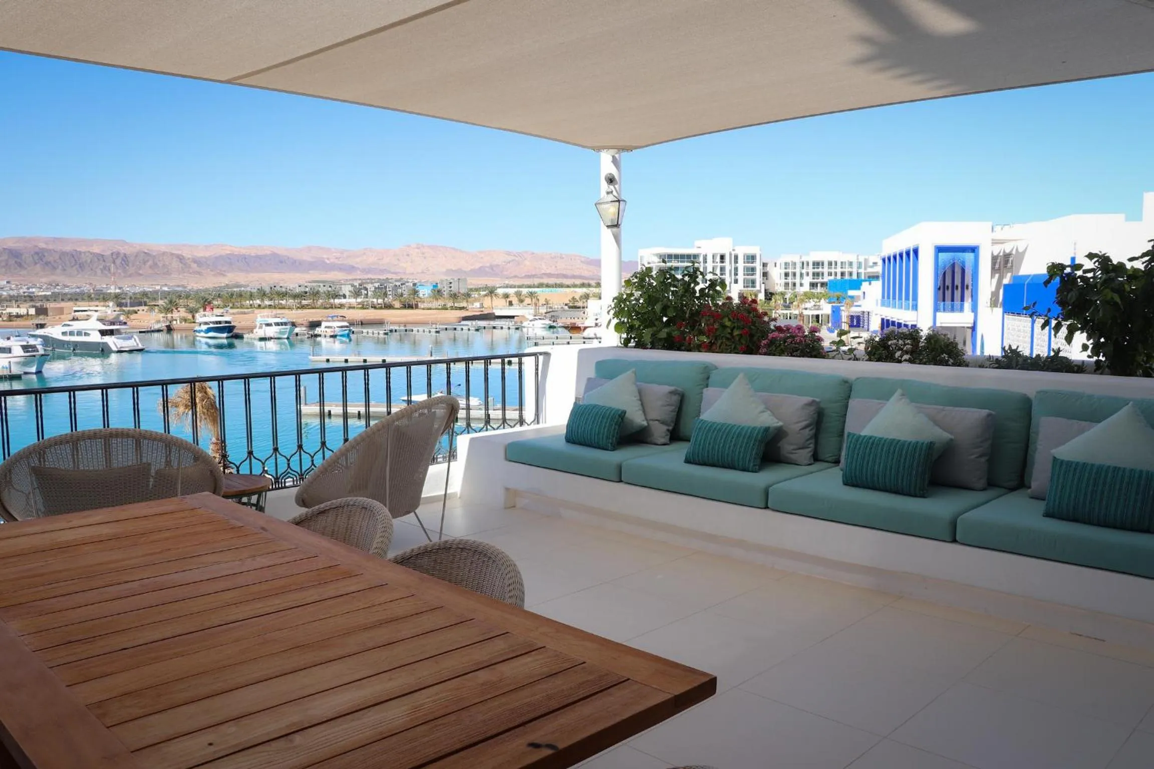 Patio in Cloud 7 Residences Ayla Aqaba