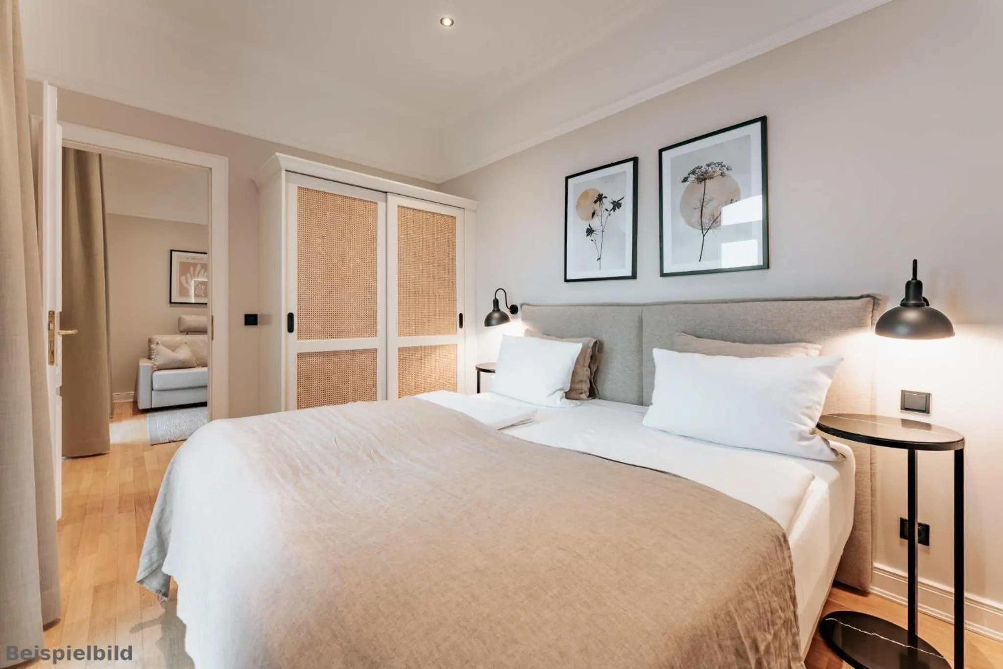 Bed in Strandhotel Kurhaus Juist