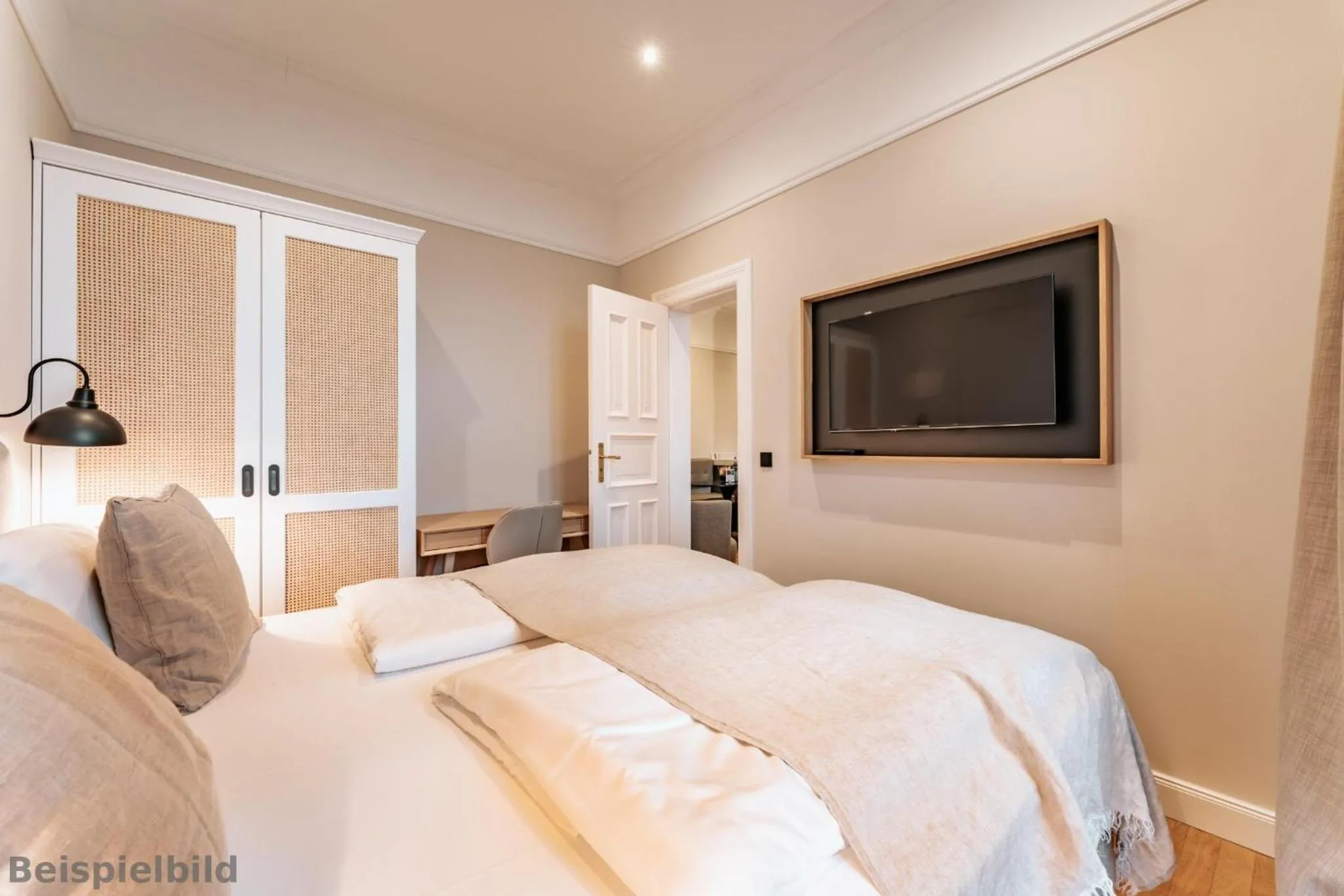 Bed in Strandhotel Kurhaus Juist