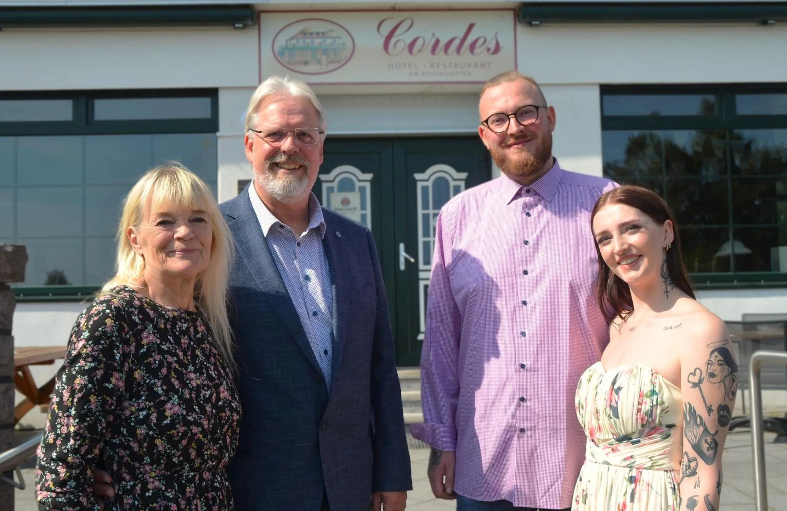 Family in Akzent Hotel Cordes & Restaurant am Rosengarten