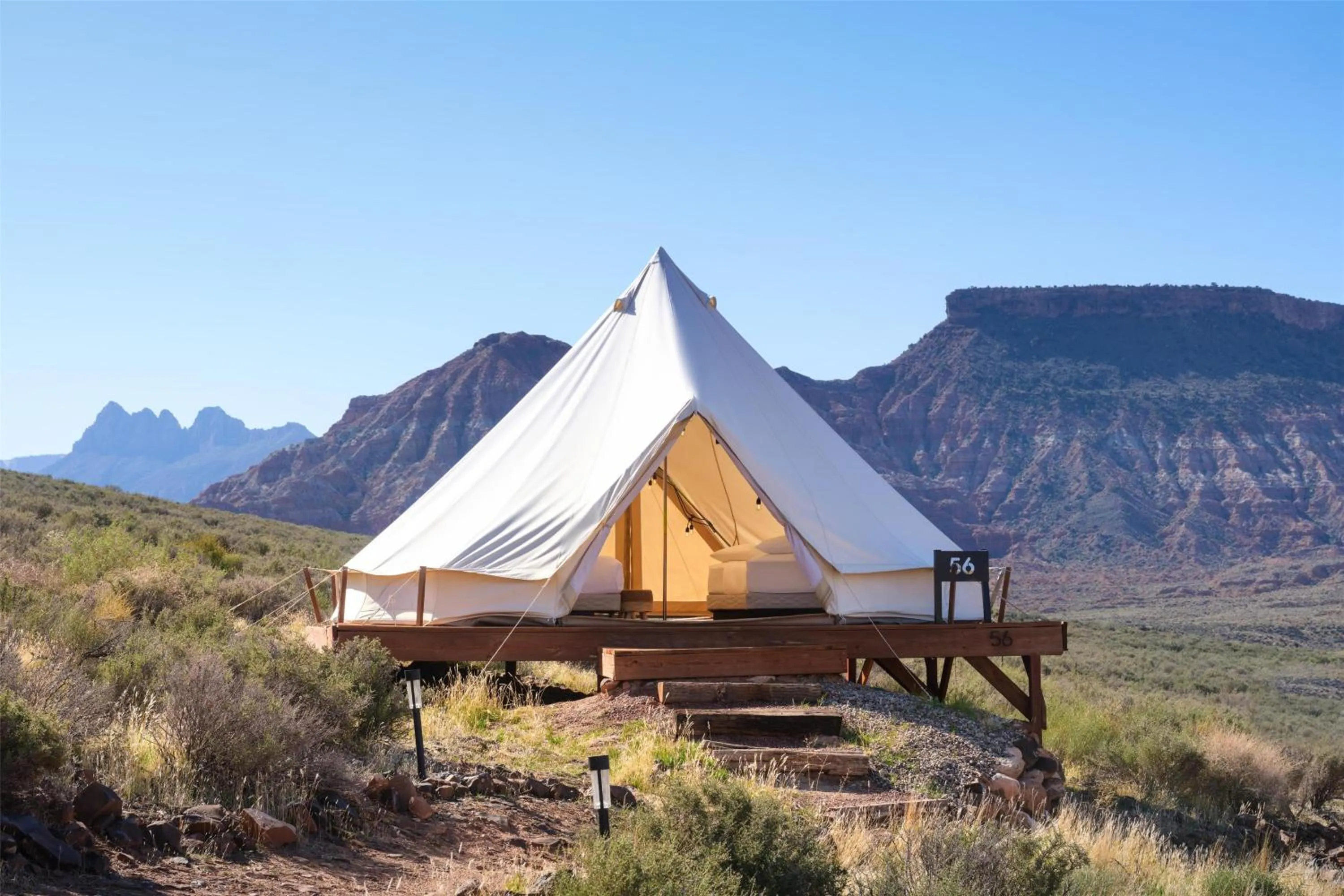 Bedroom in Zion Wildflower Resort