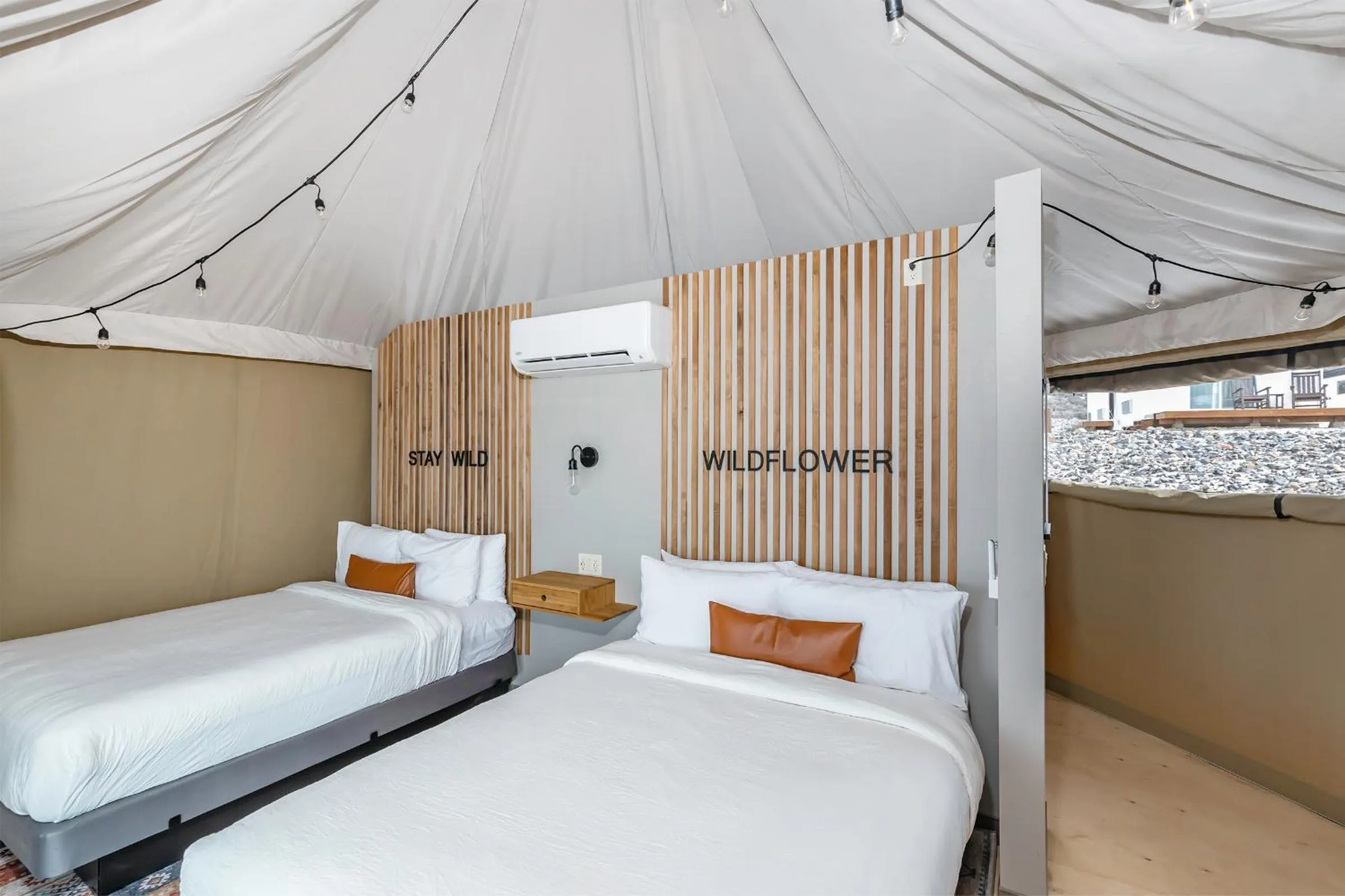 Bed in Zion Wildflower Resort