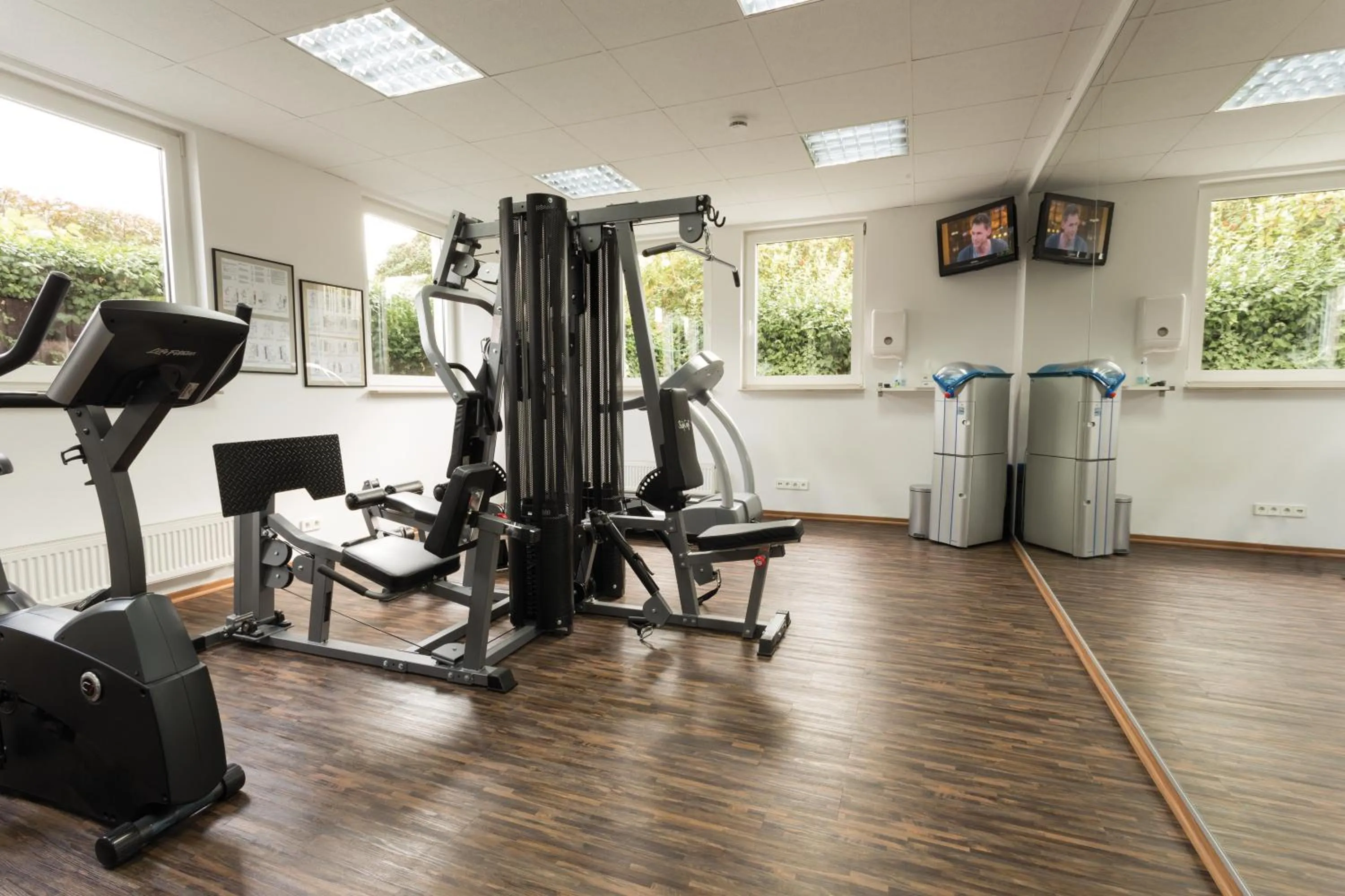 Fitness centre/facilities in Hotel Markkleeberger Hof