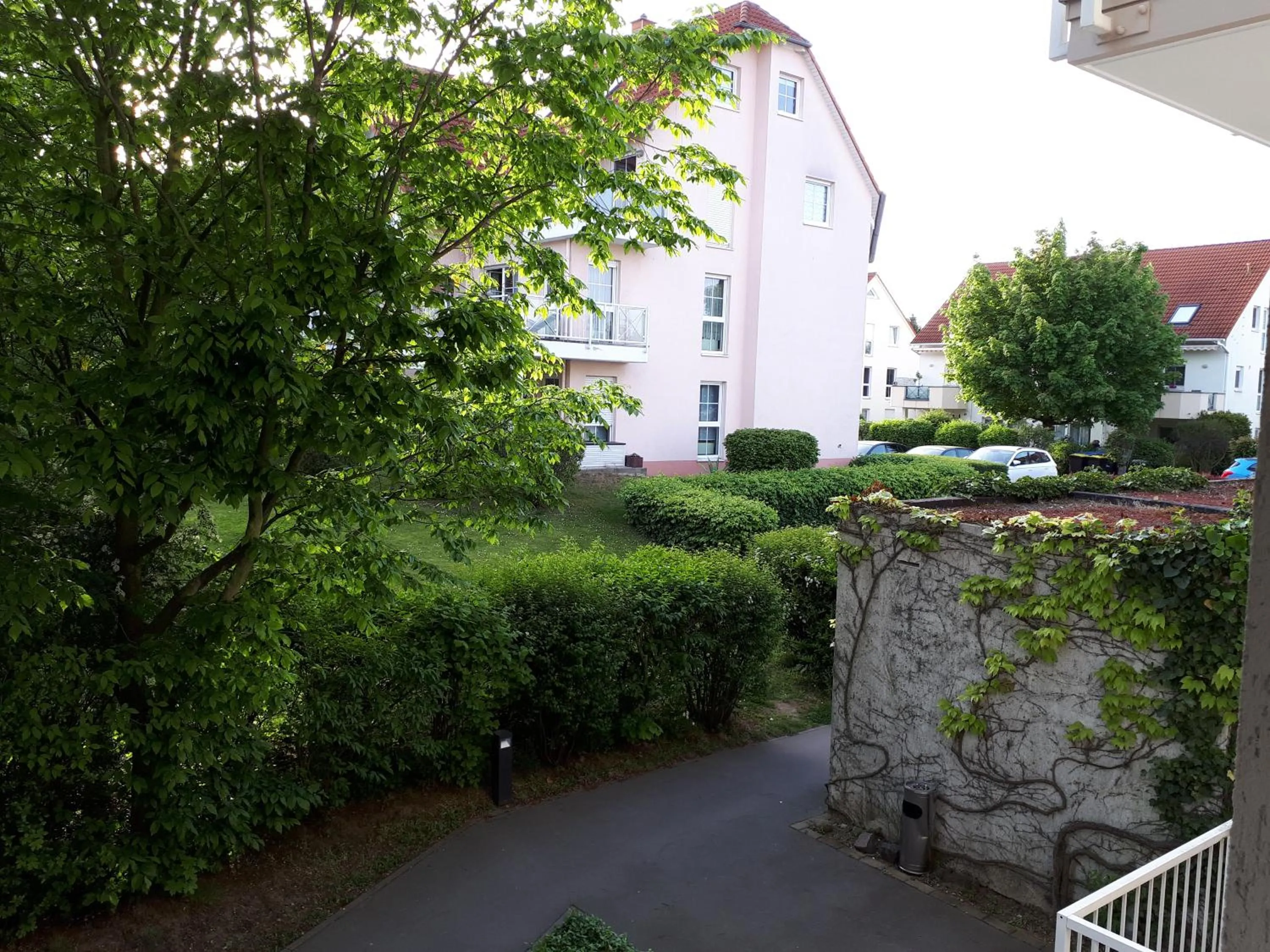 Garden view in Hotel Markkleeberger Hof