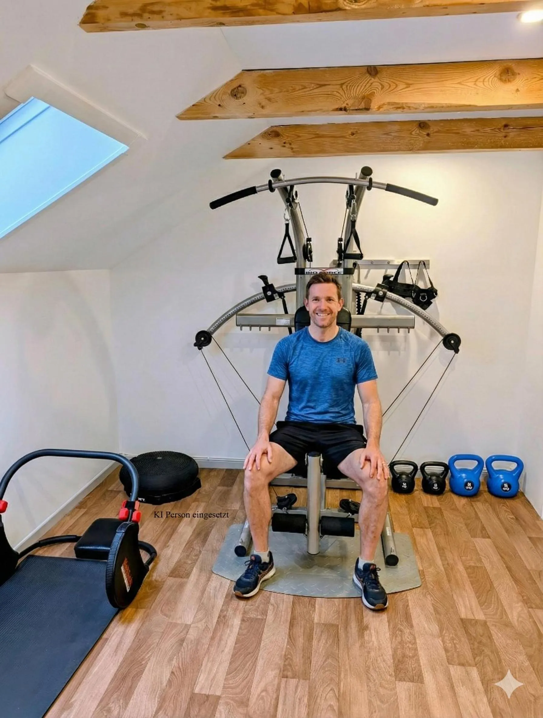 Fitness centre/facilities in Flair Hotel Rieckmann