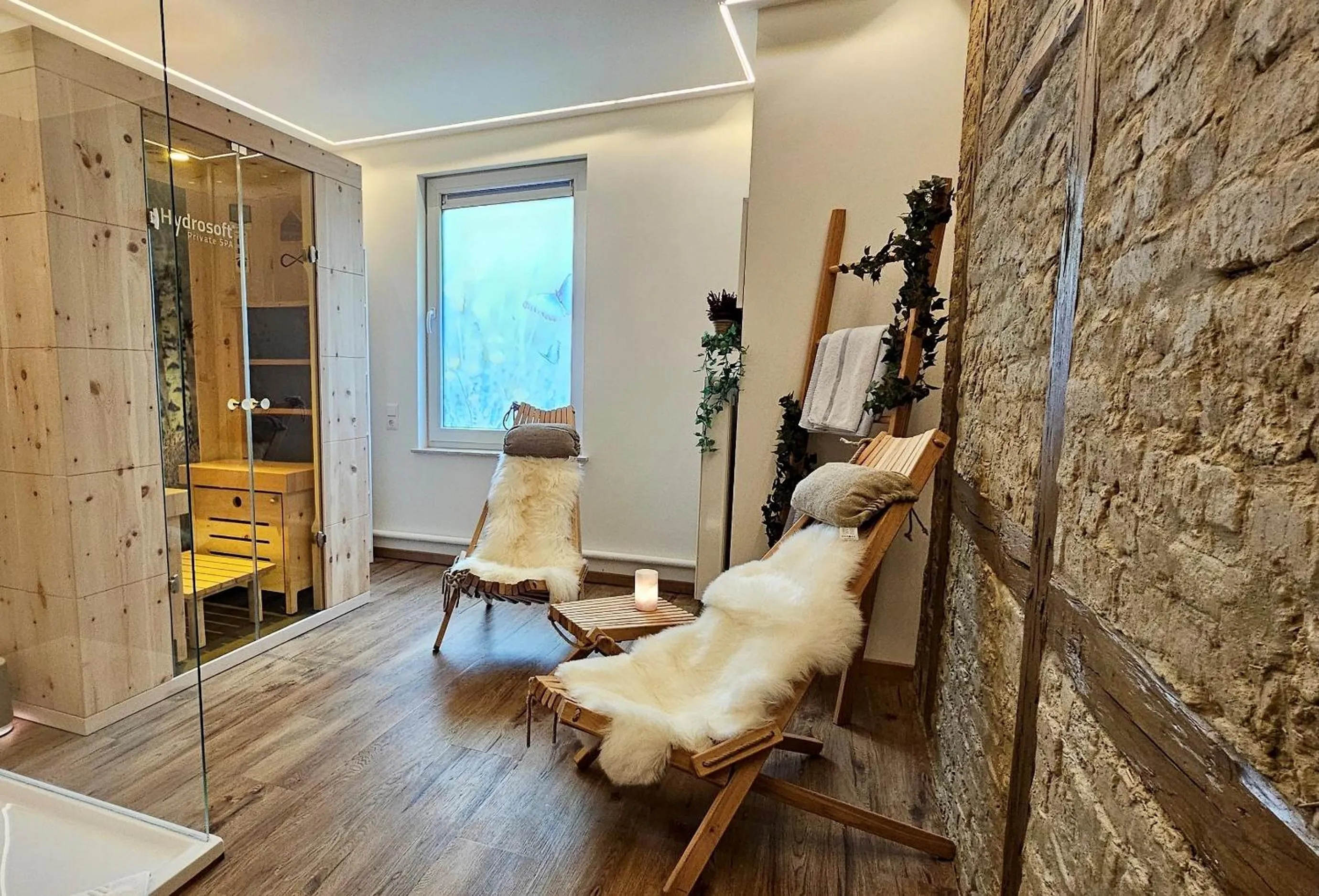 Sauna in Flair Hotel Rieckmann