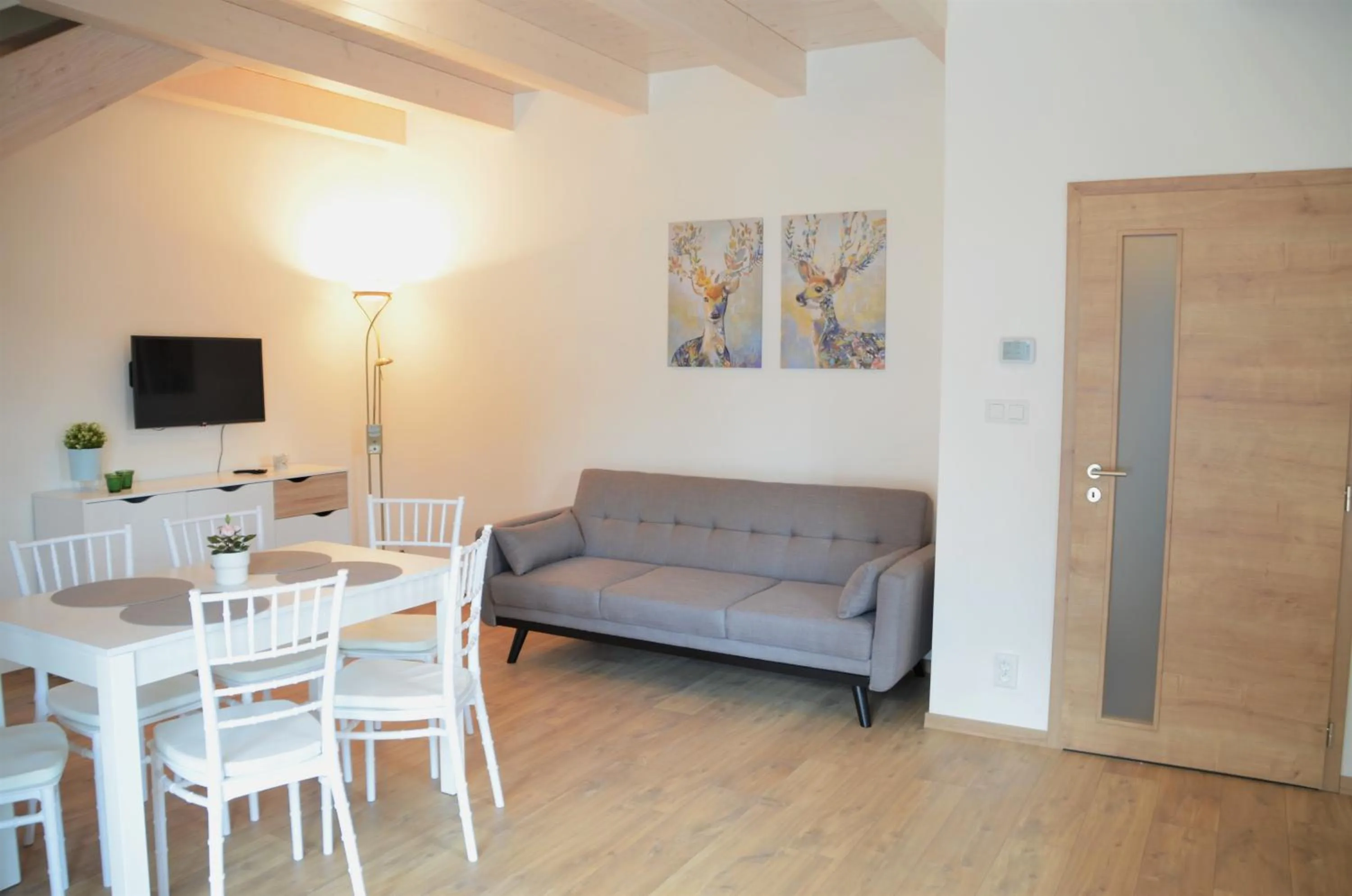 Living room in Apartmány Deluxe