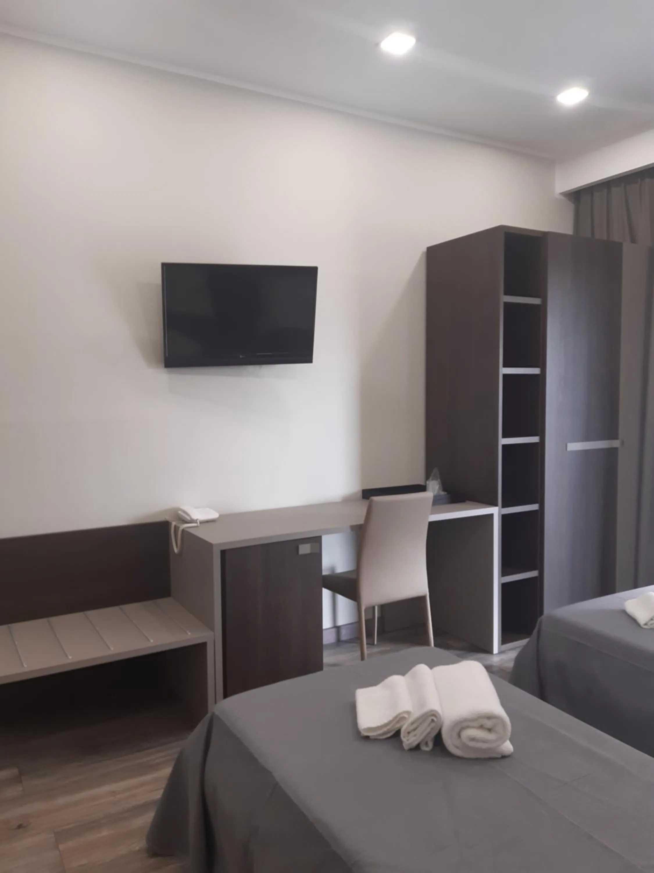 Bed in SARACENO HOTEL