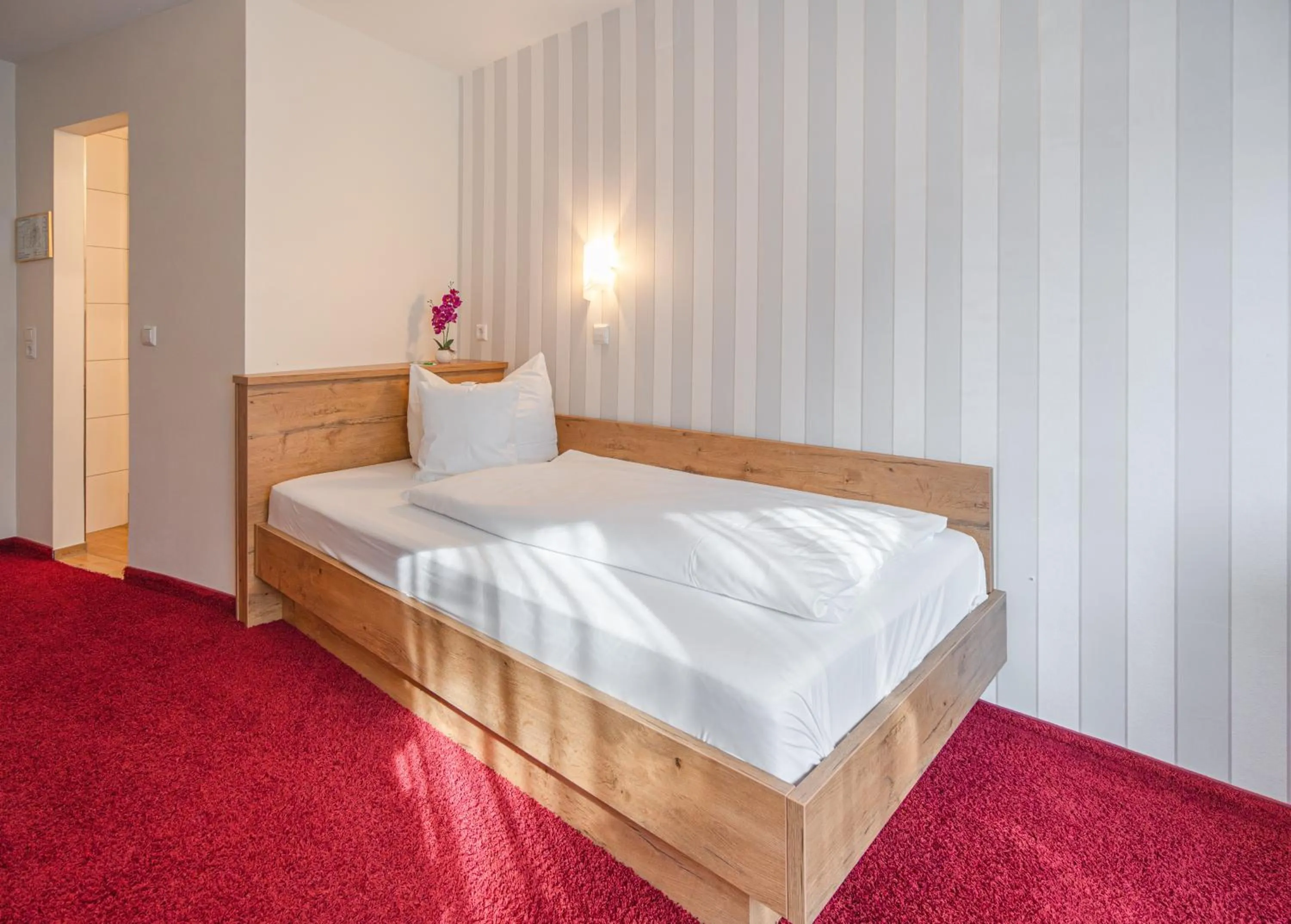 Bed in DEVA Hotel Renchtalblick