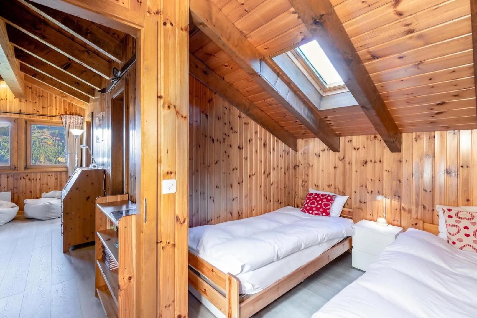 Floor plan, Bed in Chalet MarMot