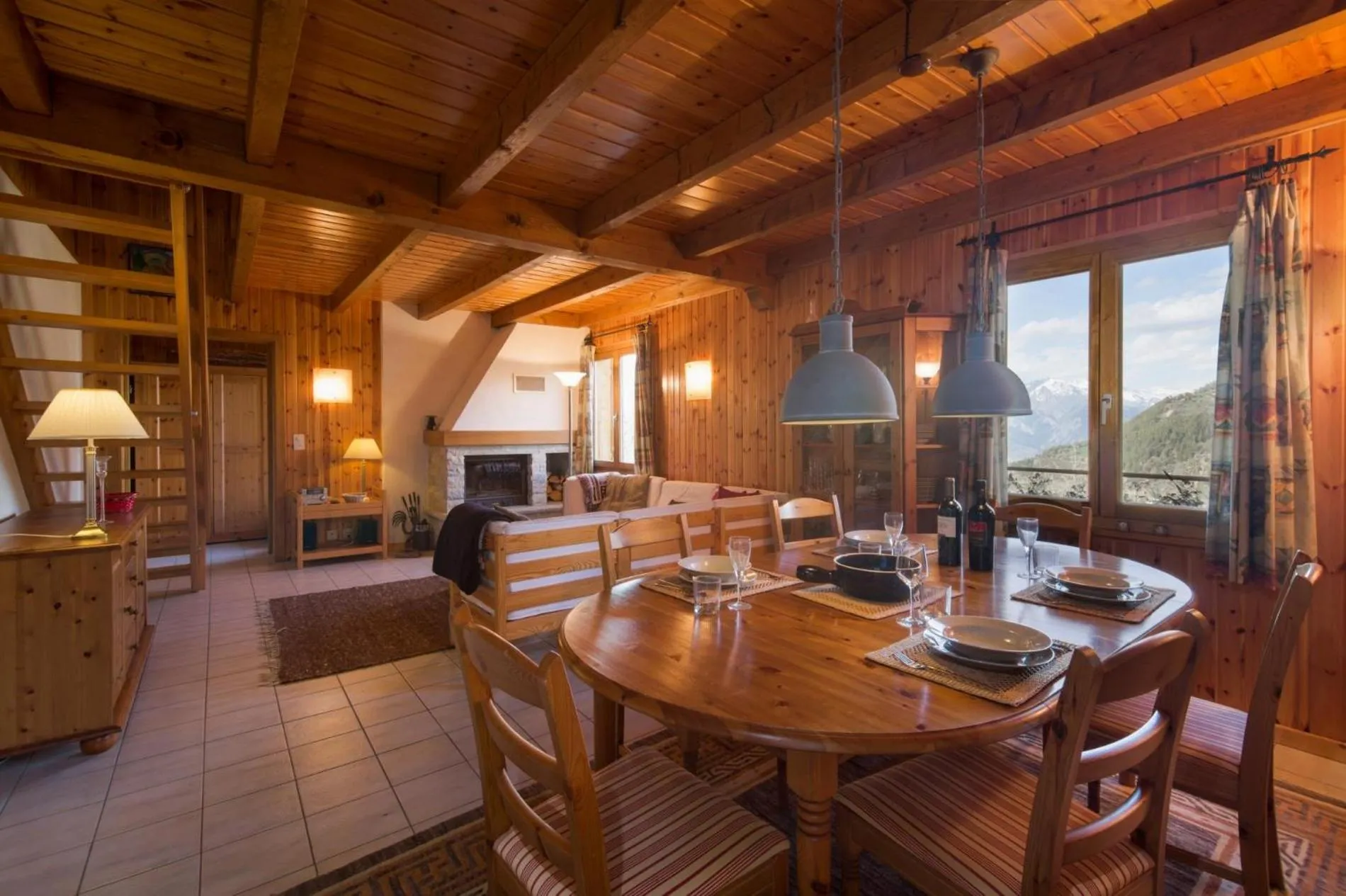 Floor plan in Chalet MarMot