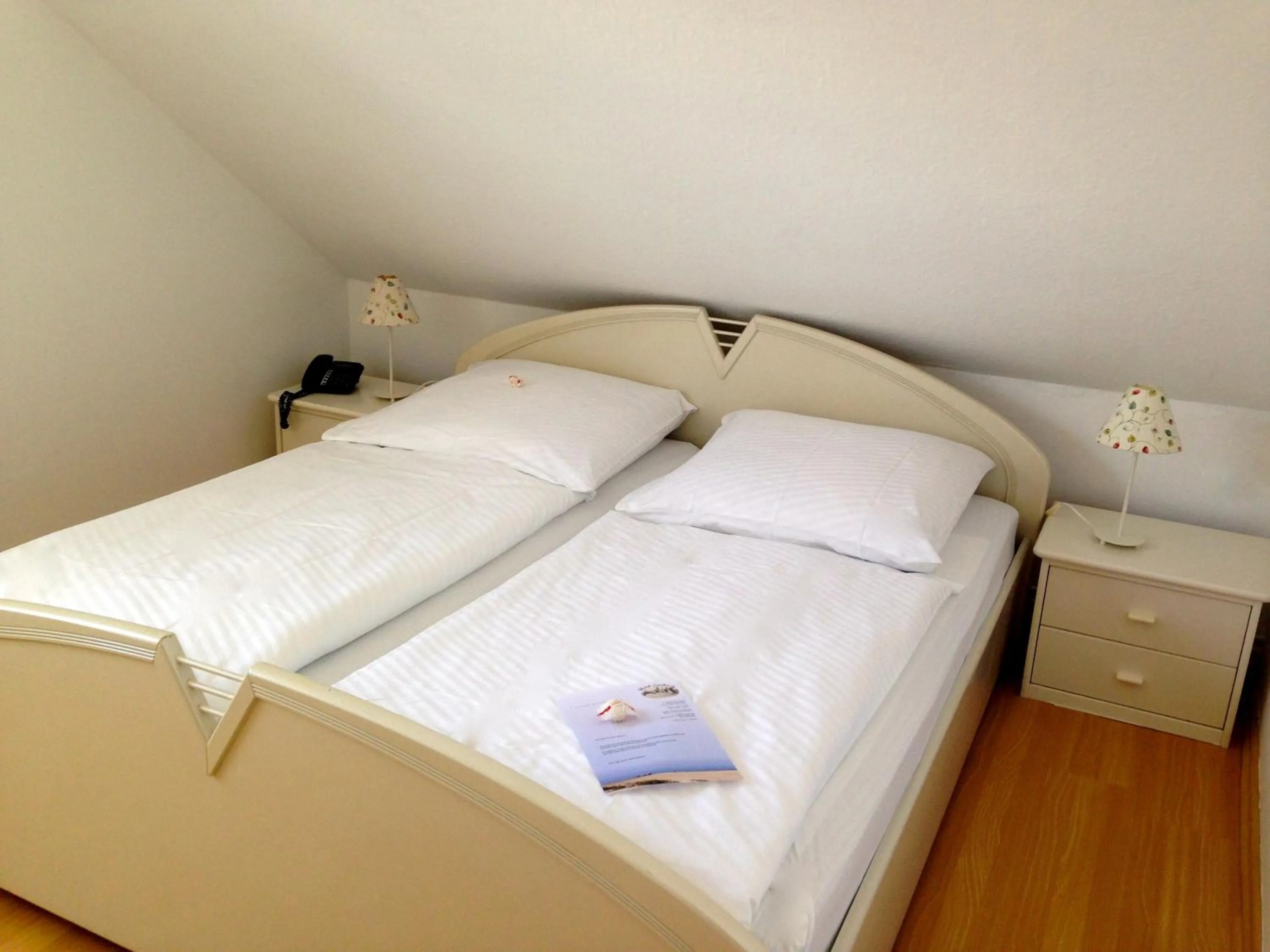 Bed in Hotel Seeburg