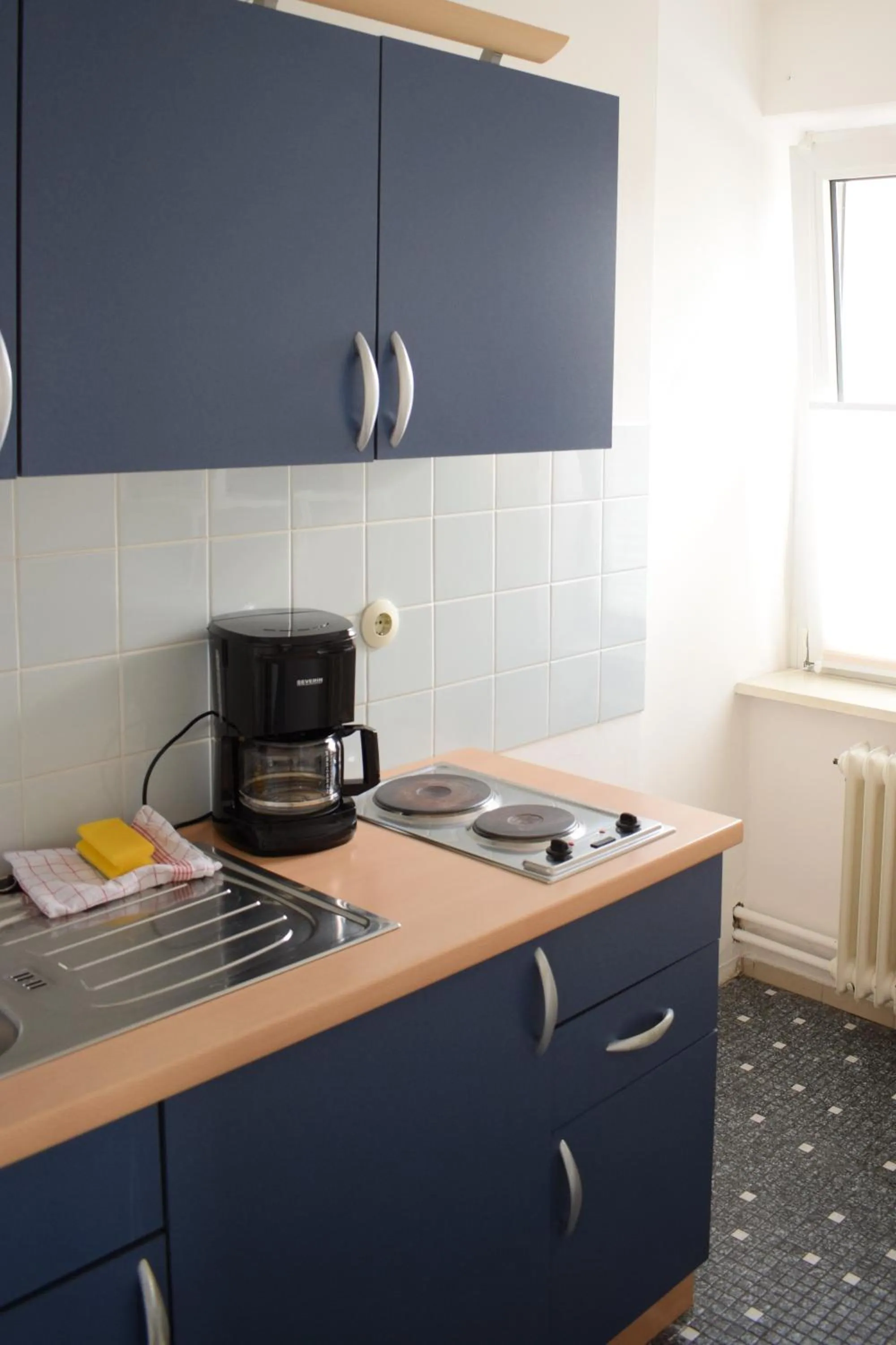 Kitchen or kitchenette in Hotel Seeburg