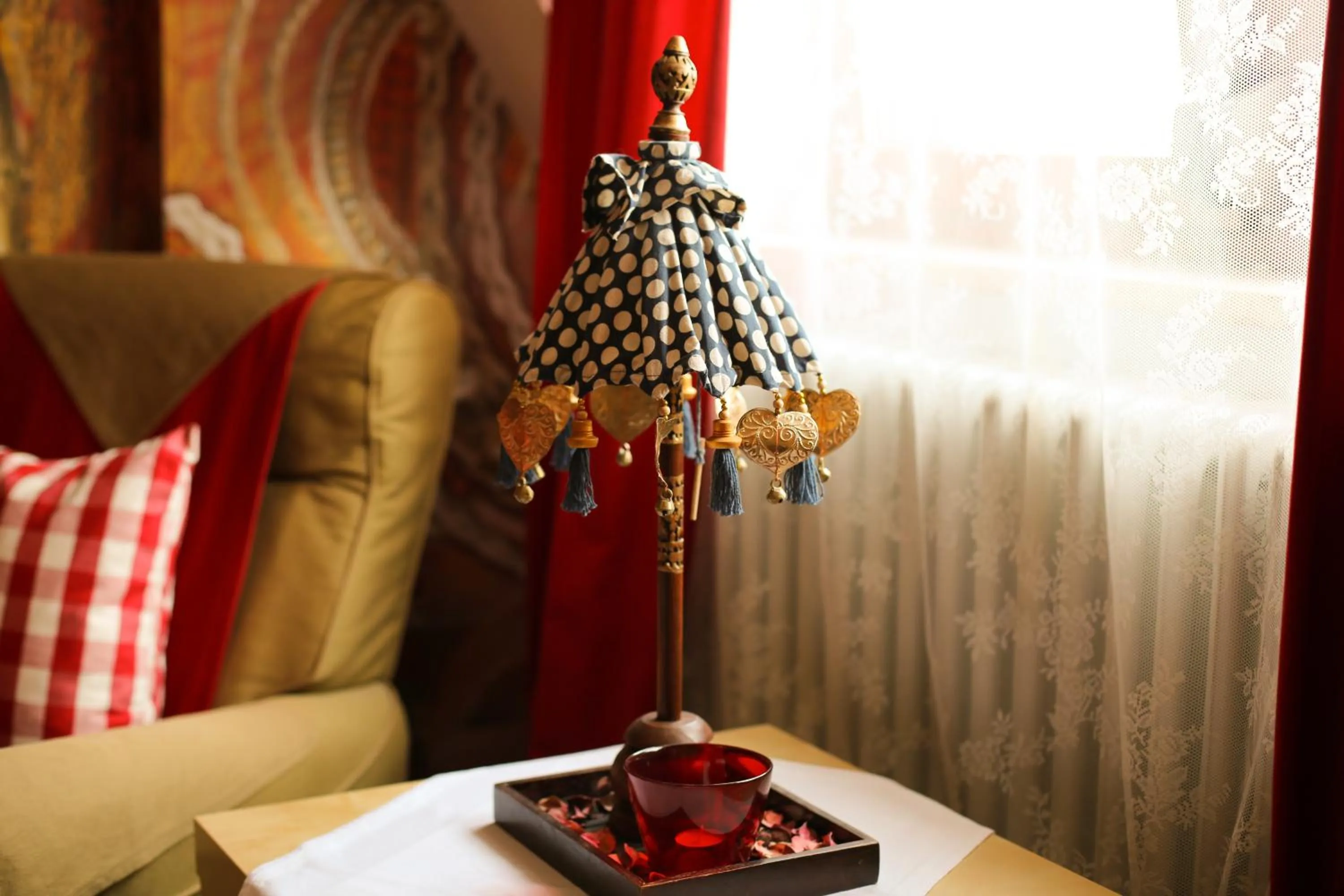 Decorative detail in Hotel Barbarossa Garni