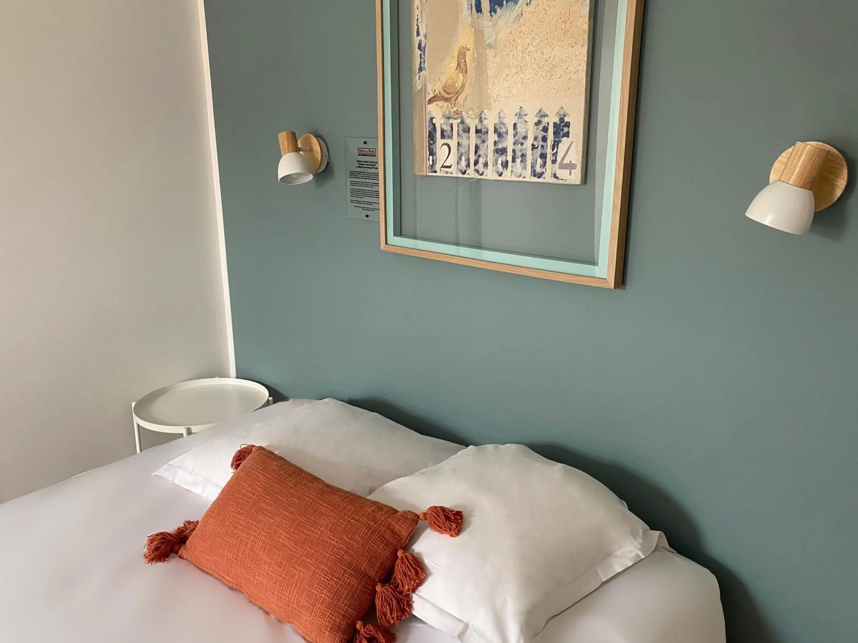 Bed in Hôtel de La Plage - WISSANT